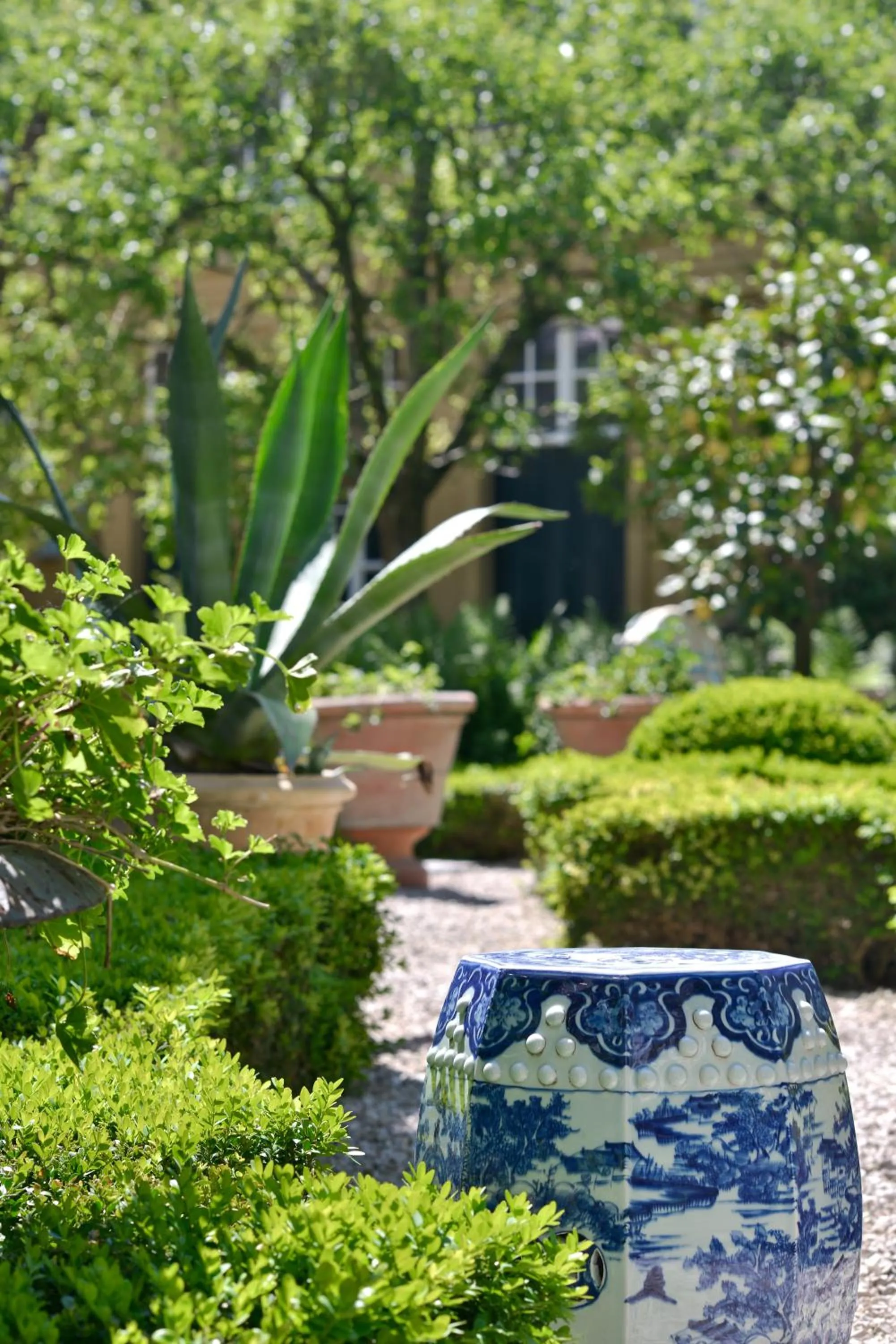 Garden in B&B The Verhaegen