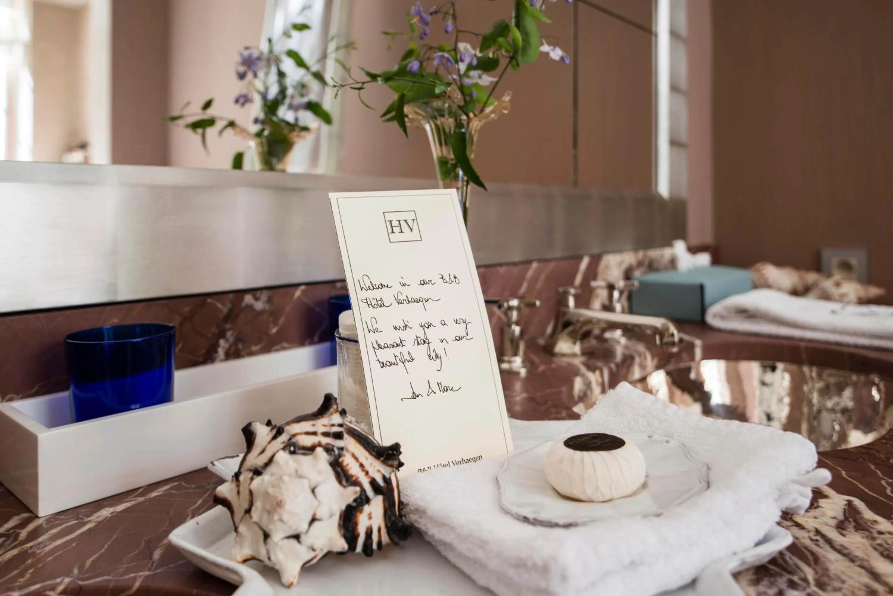 Decorative detail in B&B The Verhaegen