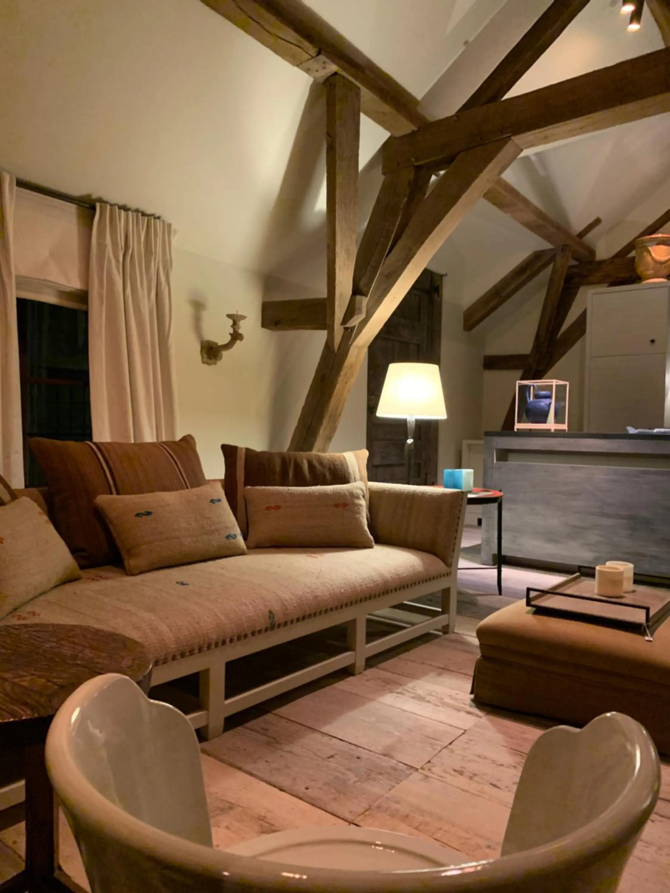 Living room in B&B The Verhaegen