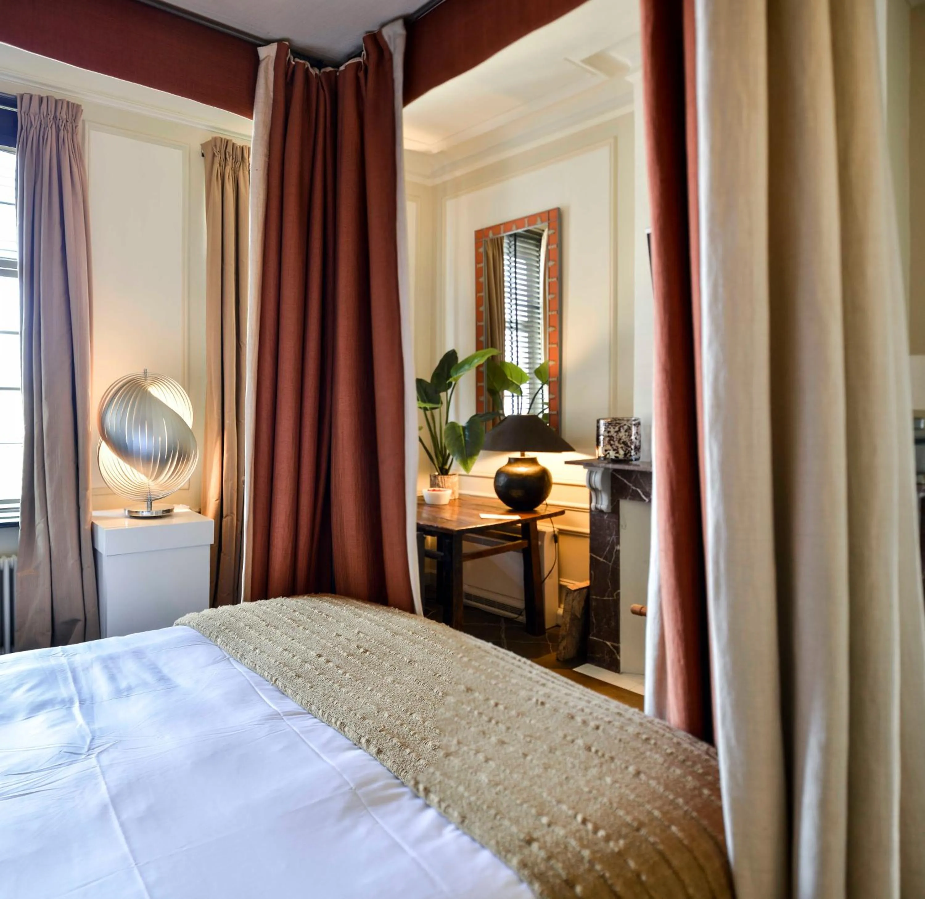 Bedroom, Bed in B&B The Verhaegen