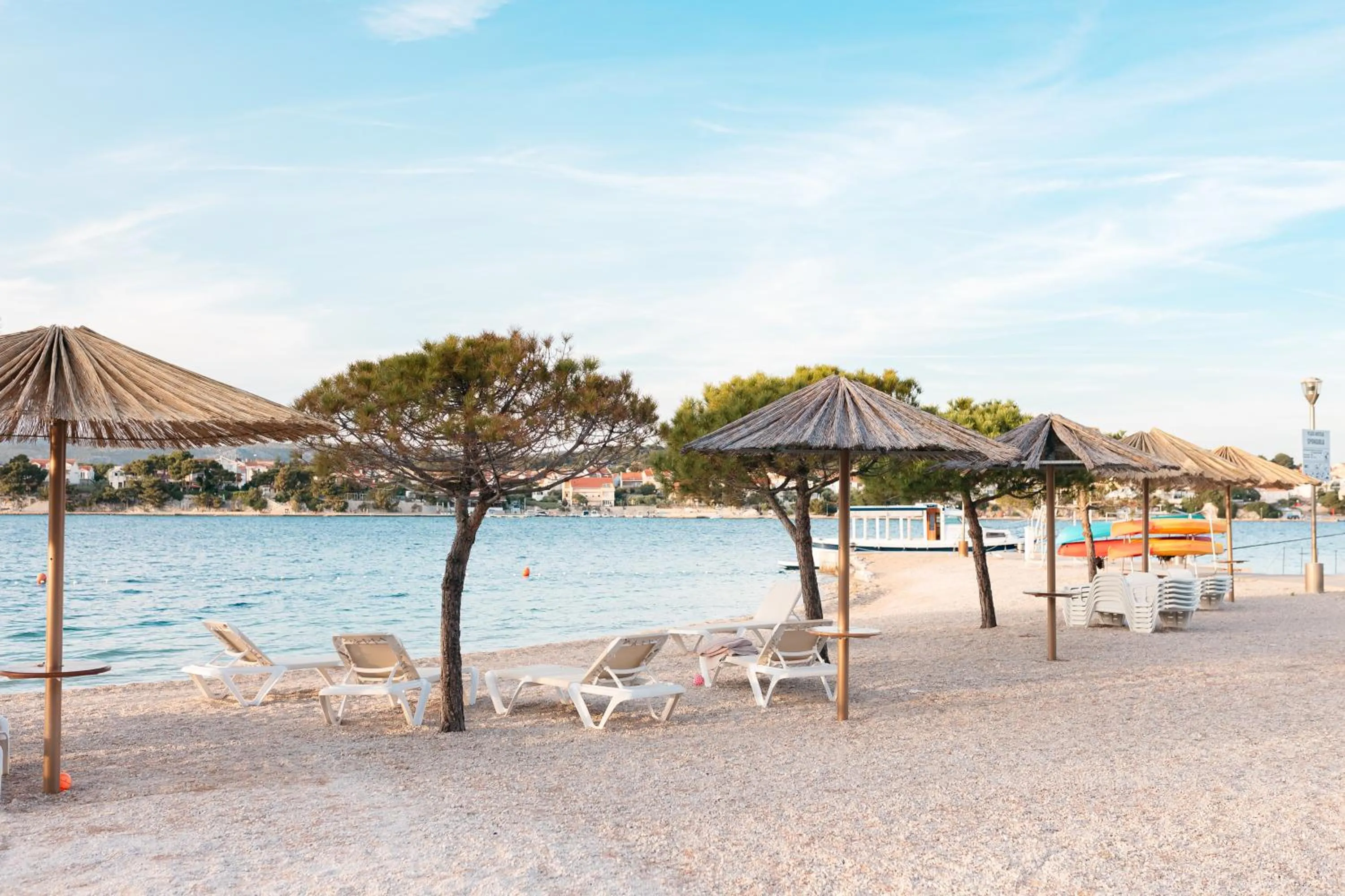 Beach in Hotel Spongiola