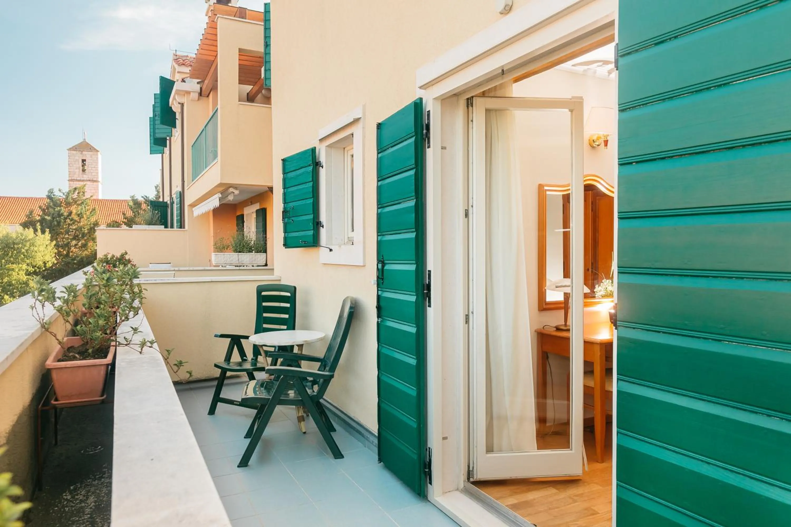 Balcony/Terrace in Hotel Spongiola