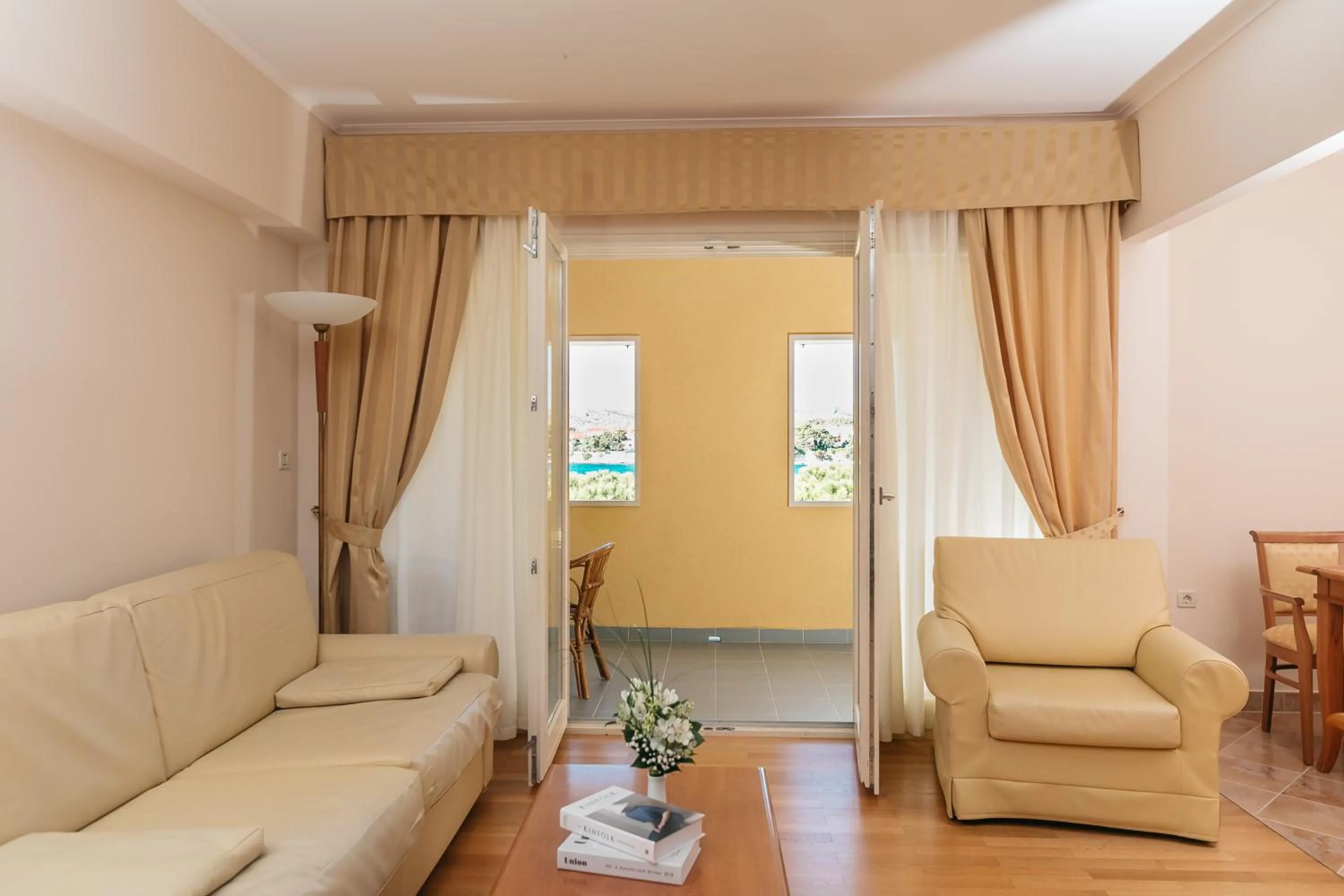 Living room in Hotel Spongiola