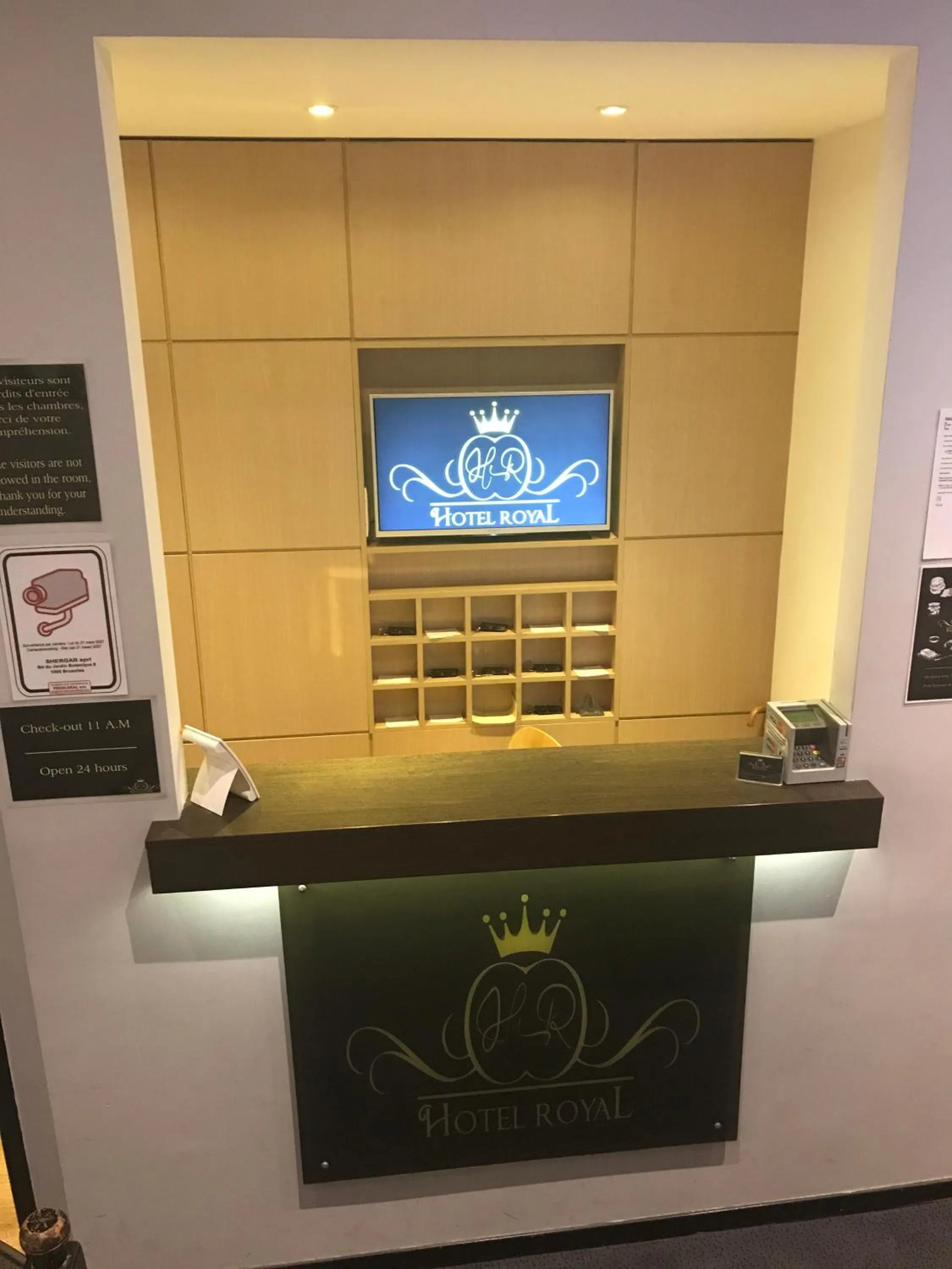 Lobby or reception in Royal Hotel