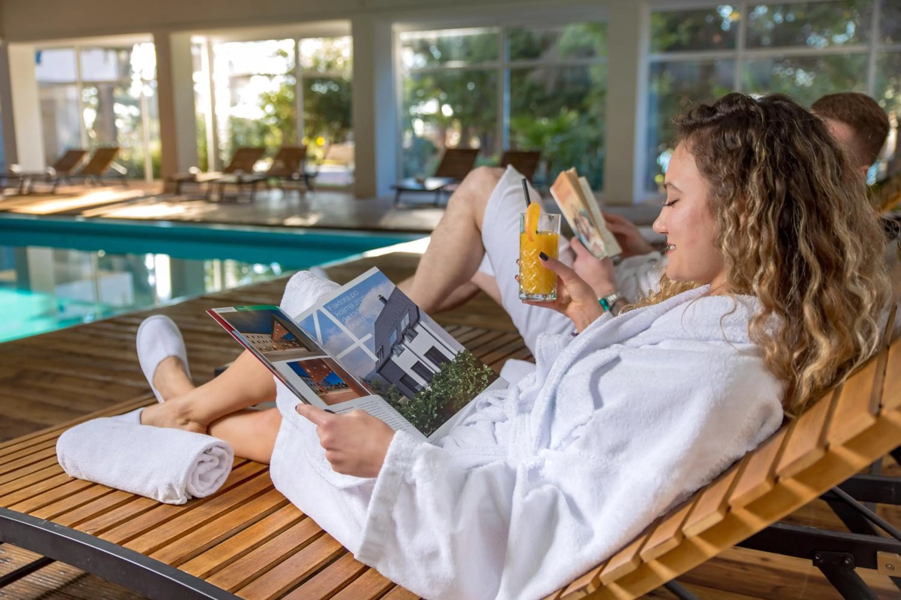 Swimming pool in Hotel Imperial