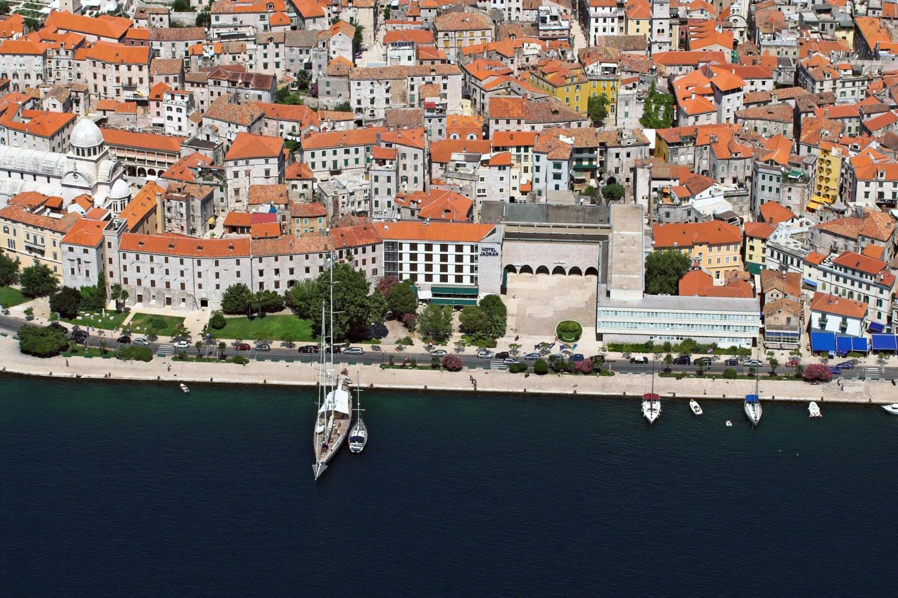 Bird's eye view in Hotel Jadran Šibenik