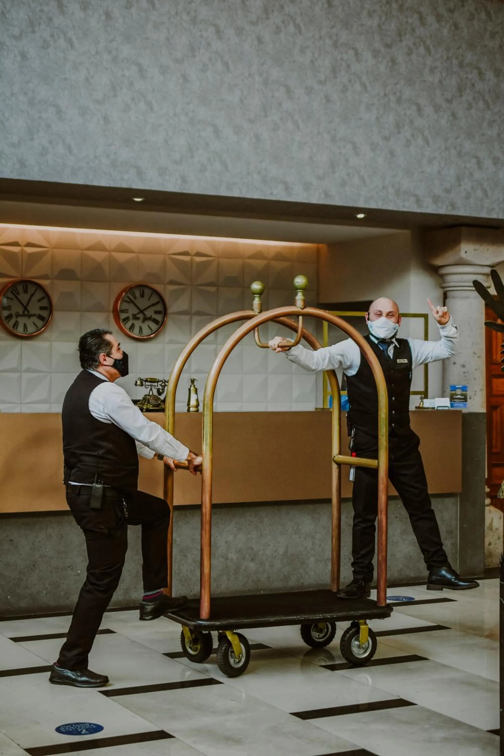 Lobby or reception in Hotel Real Maestranza