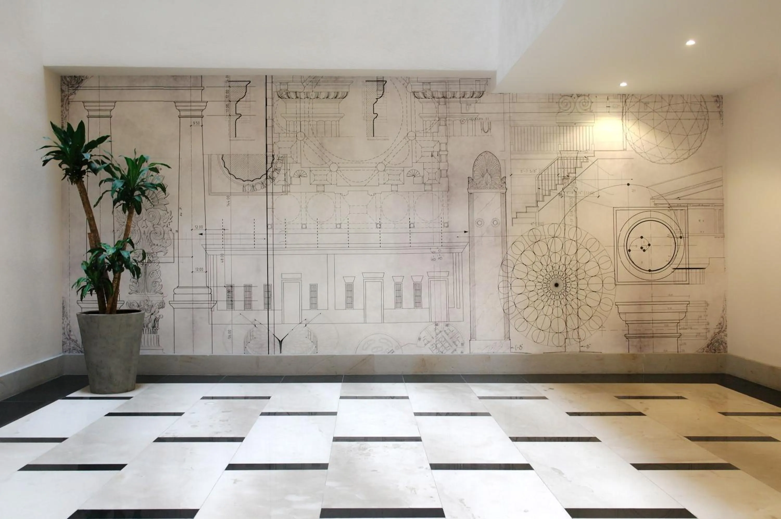 Decorative detail in Hotel Real Maestranza