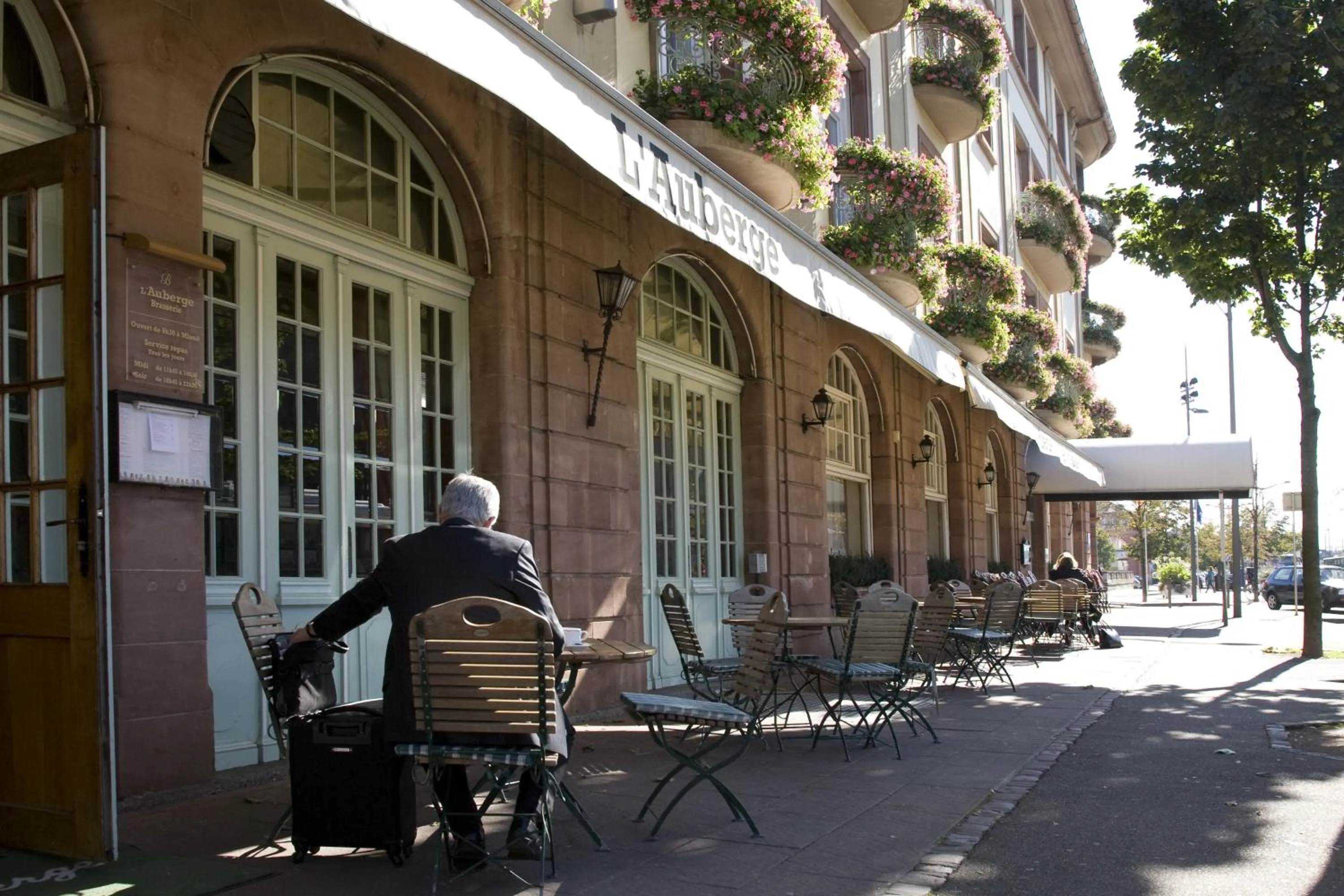 Patio in Grand Hôtel Bristol