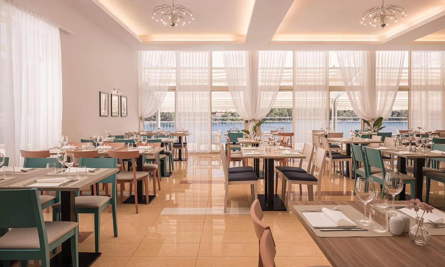 Restaurant/places to eat in Aminess Younique Lume Hotel