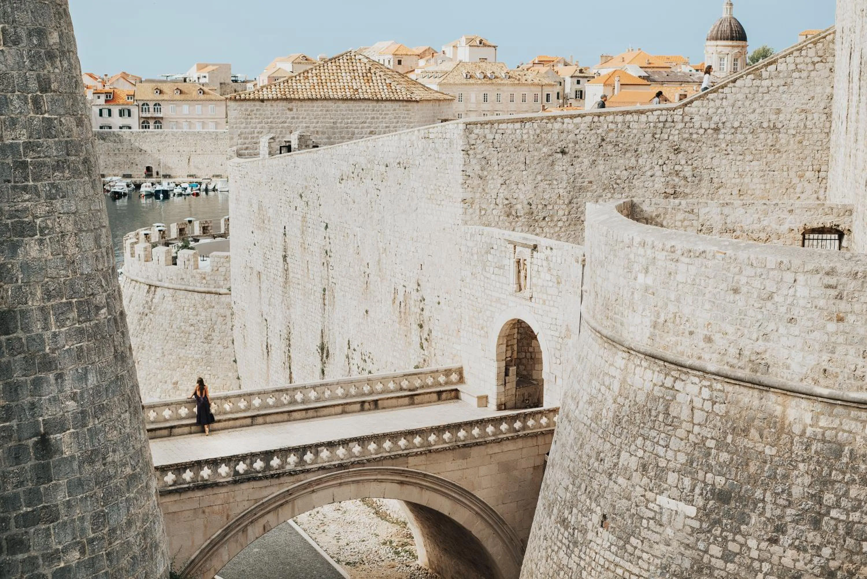 City view in The Pucic Palace