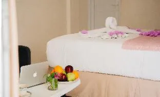 Bed in Deva Bali Apartement