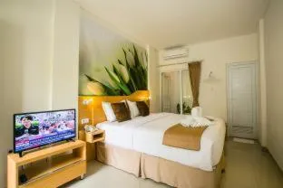 Bed in Deva Bali Apartement