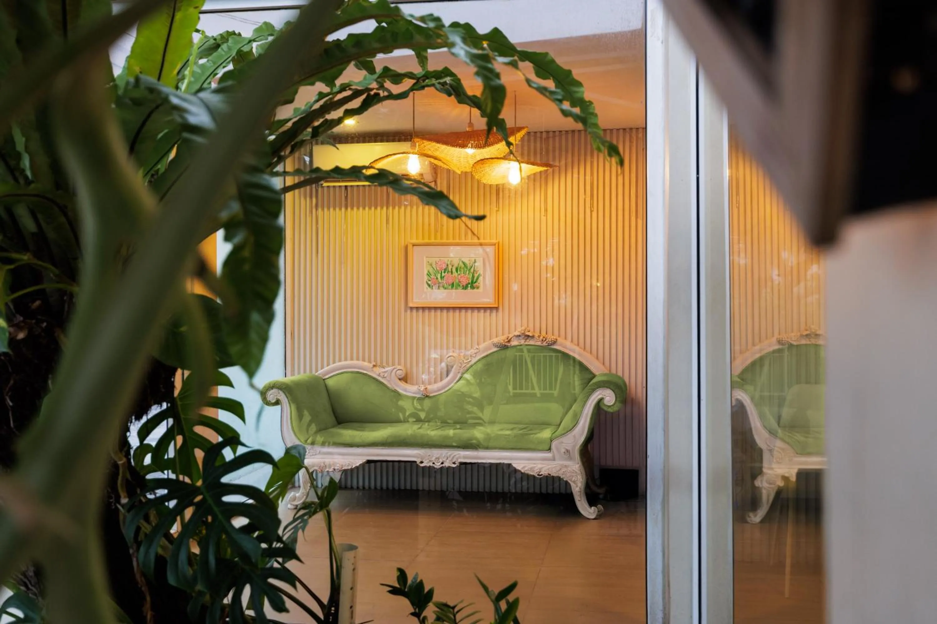 Lobby or reception in Deva Bali Apartement