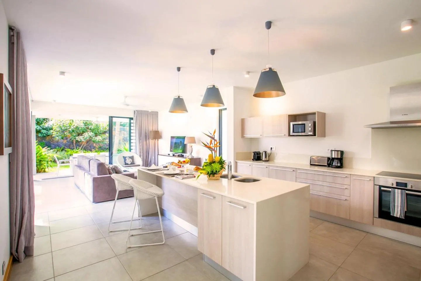 Kitchen or kitchenette in Marguery Villas by MJ Holidays