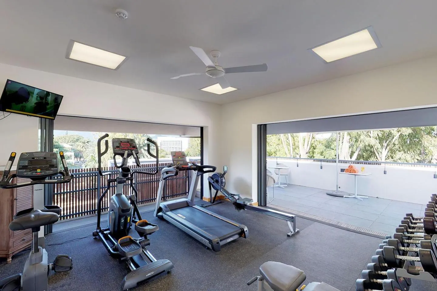 Fitness centre/facilities in Marguery Villas by MJ Holidays
