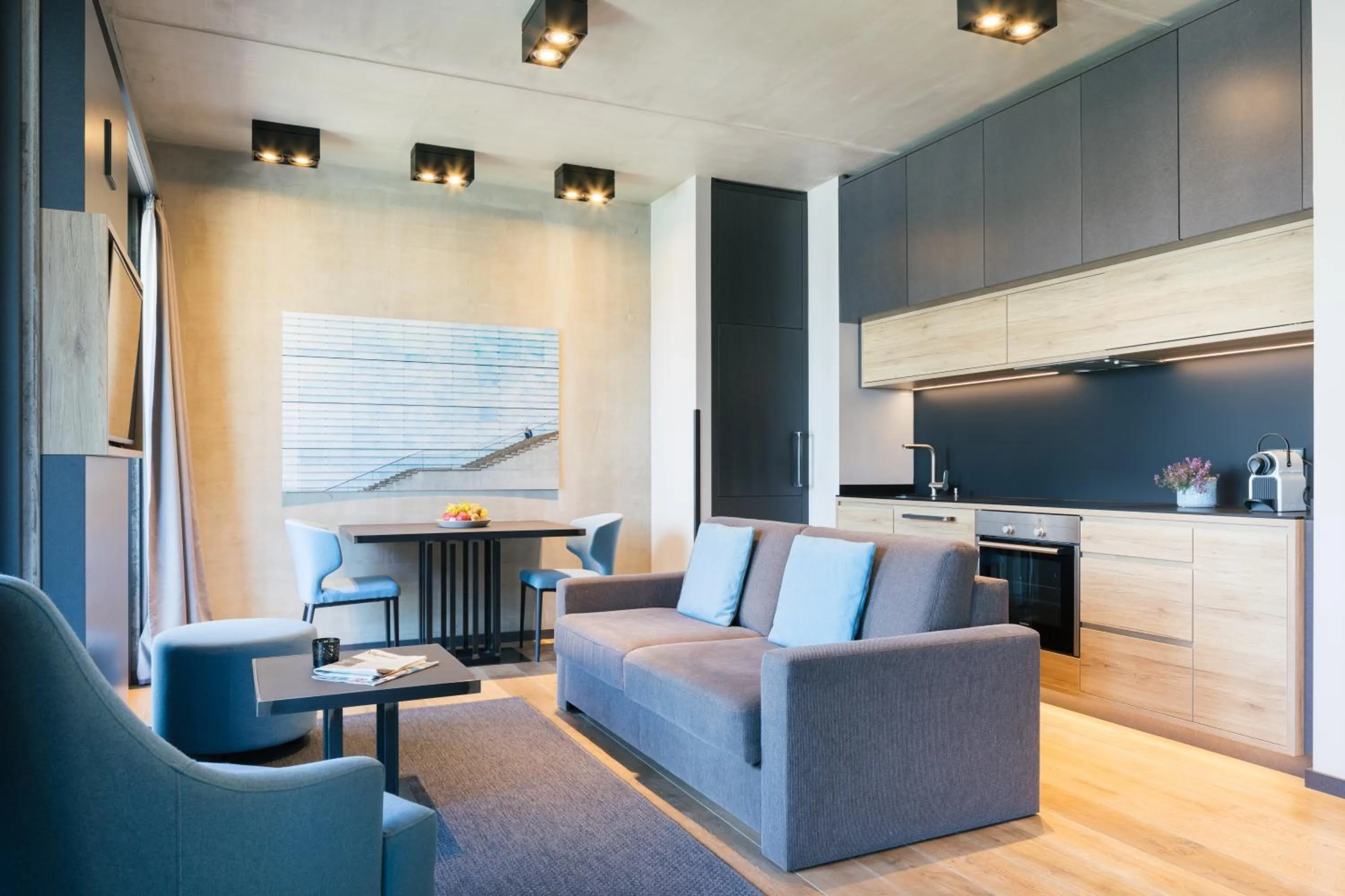 Living room in Downtown Apartments Mitte