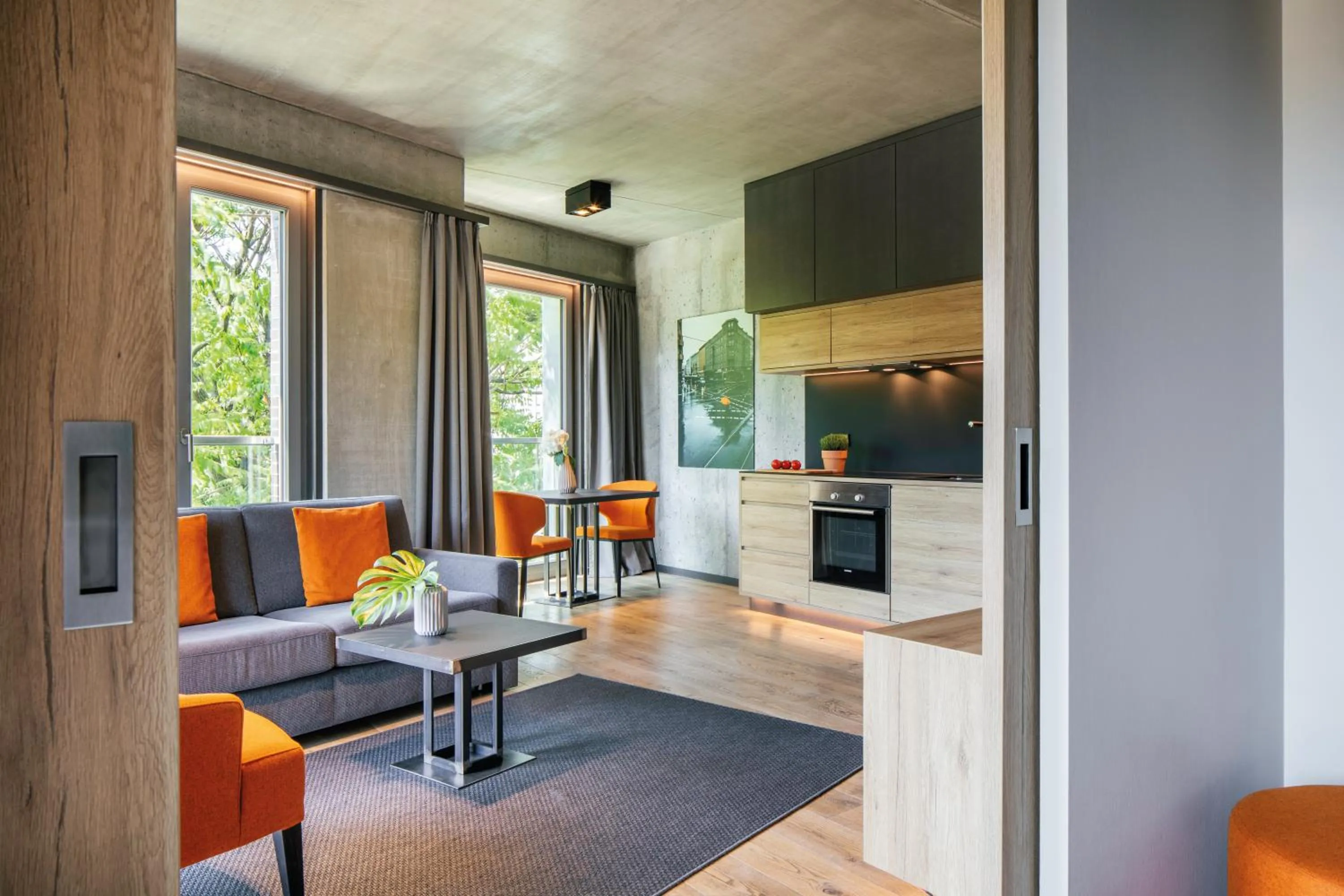 Living room in Downtown Apartments Mitte