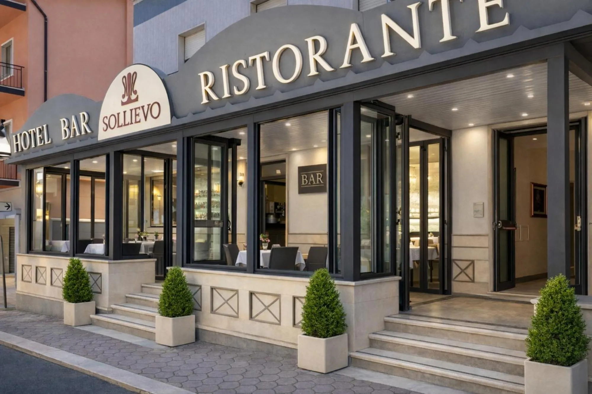 Property building in Hotel Sollievo