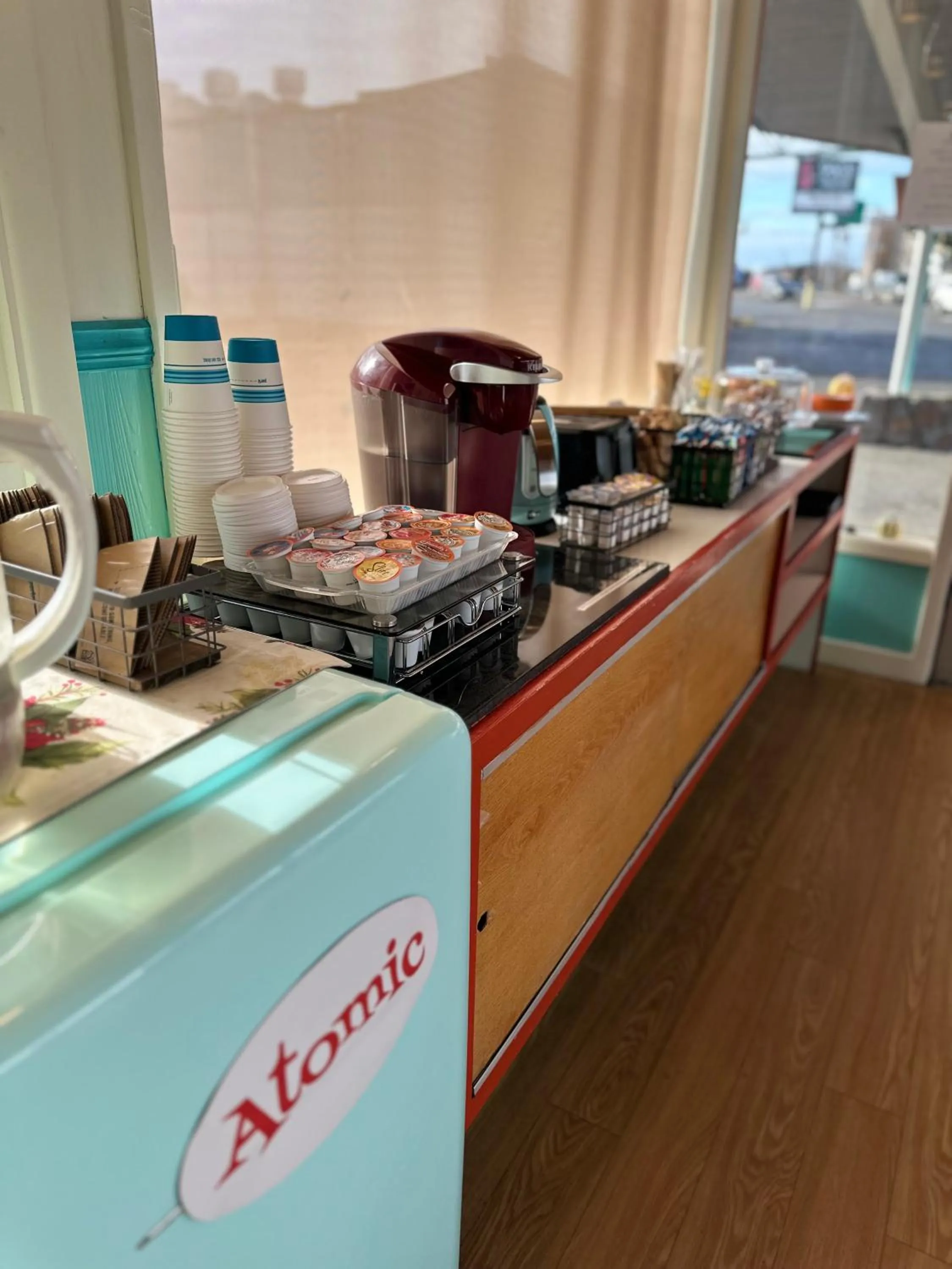 Lobby or reception in Atomic Motel