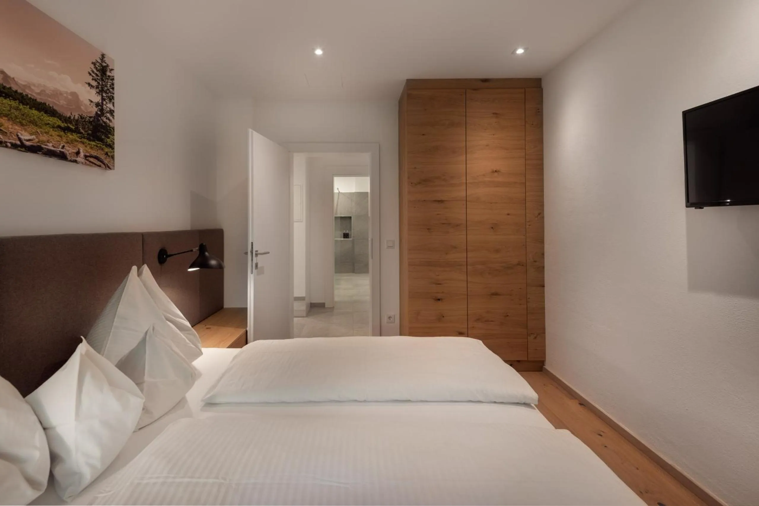 Bedroom, Bed in ride & relax Aparthotel Schwarz