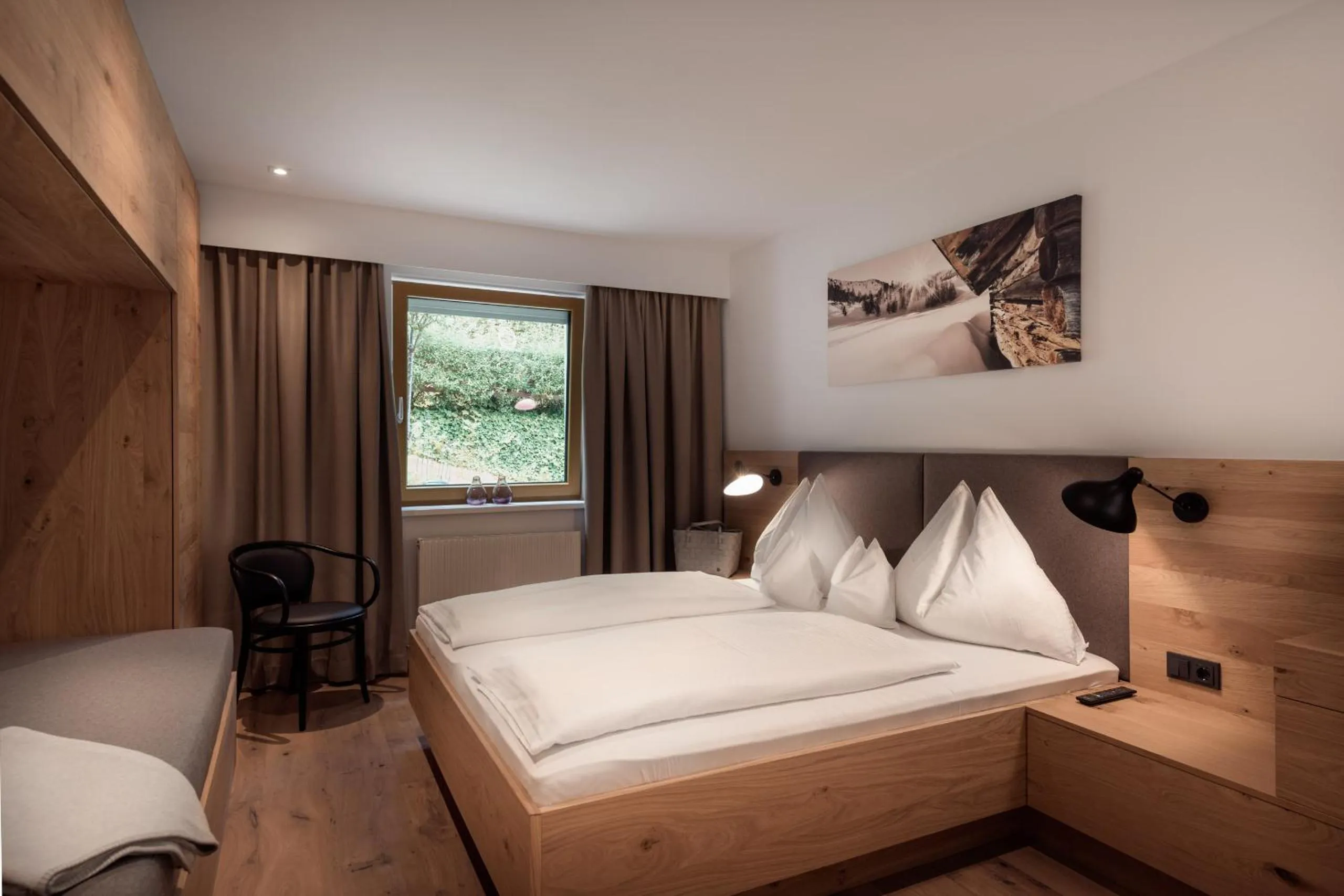 Bedroom, Bed in ride & relax Aparthotel Schwarz