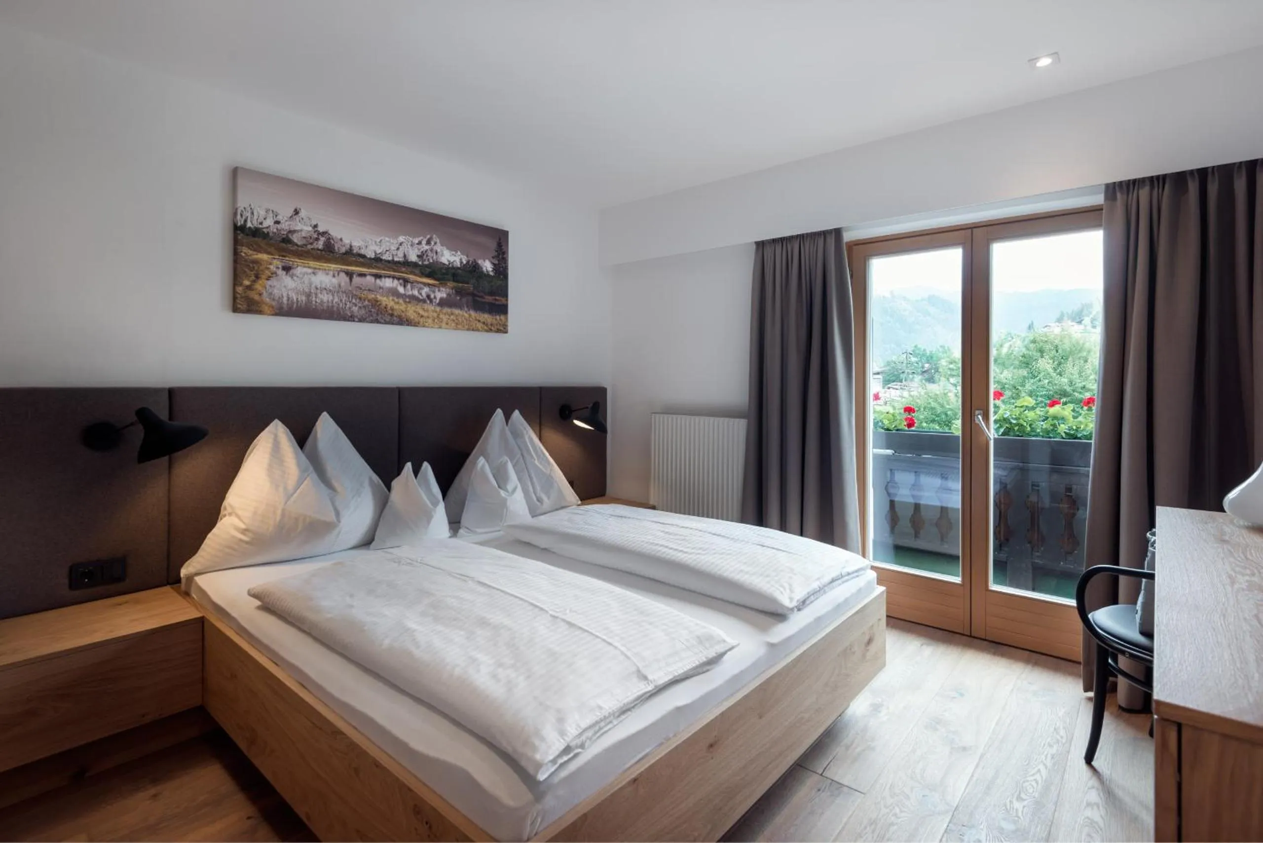 Bedroom, Bed in ride & relax Aparthotel Schwarz