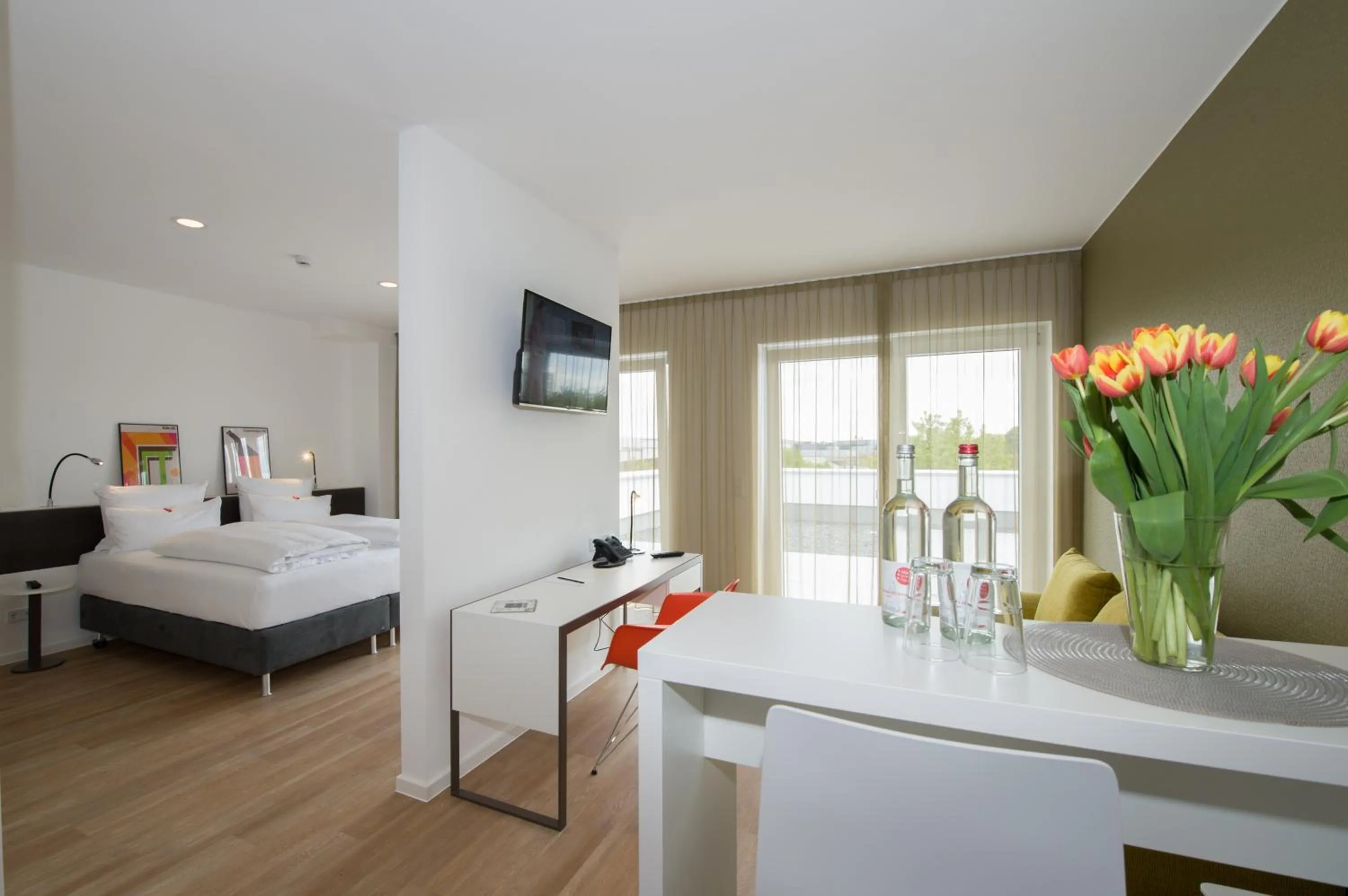 Photo of the whole room, Bed in K-Apart Hotel & Boardinghouse