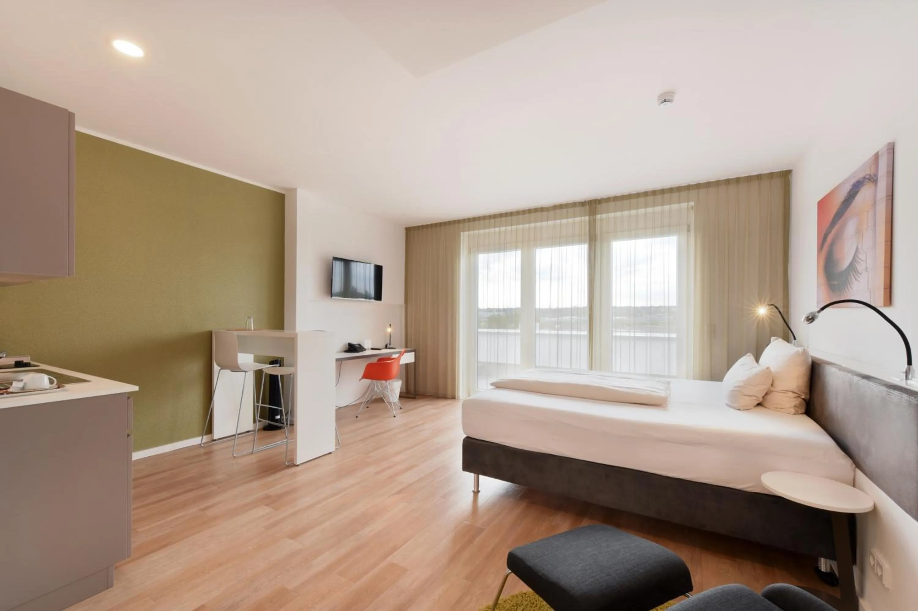 Photo of the whole room, Bed in K-Apart Hotel & Boardinghouse