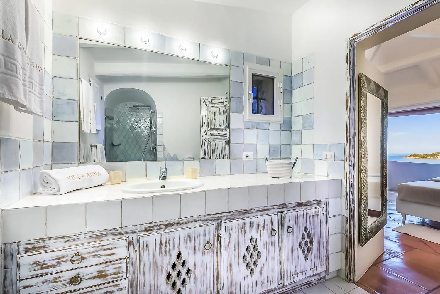 Bathroom in Villa Anna