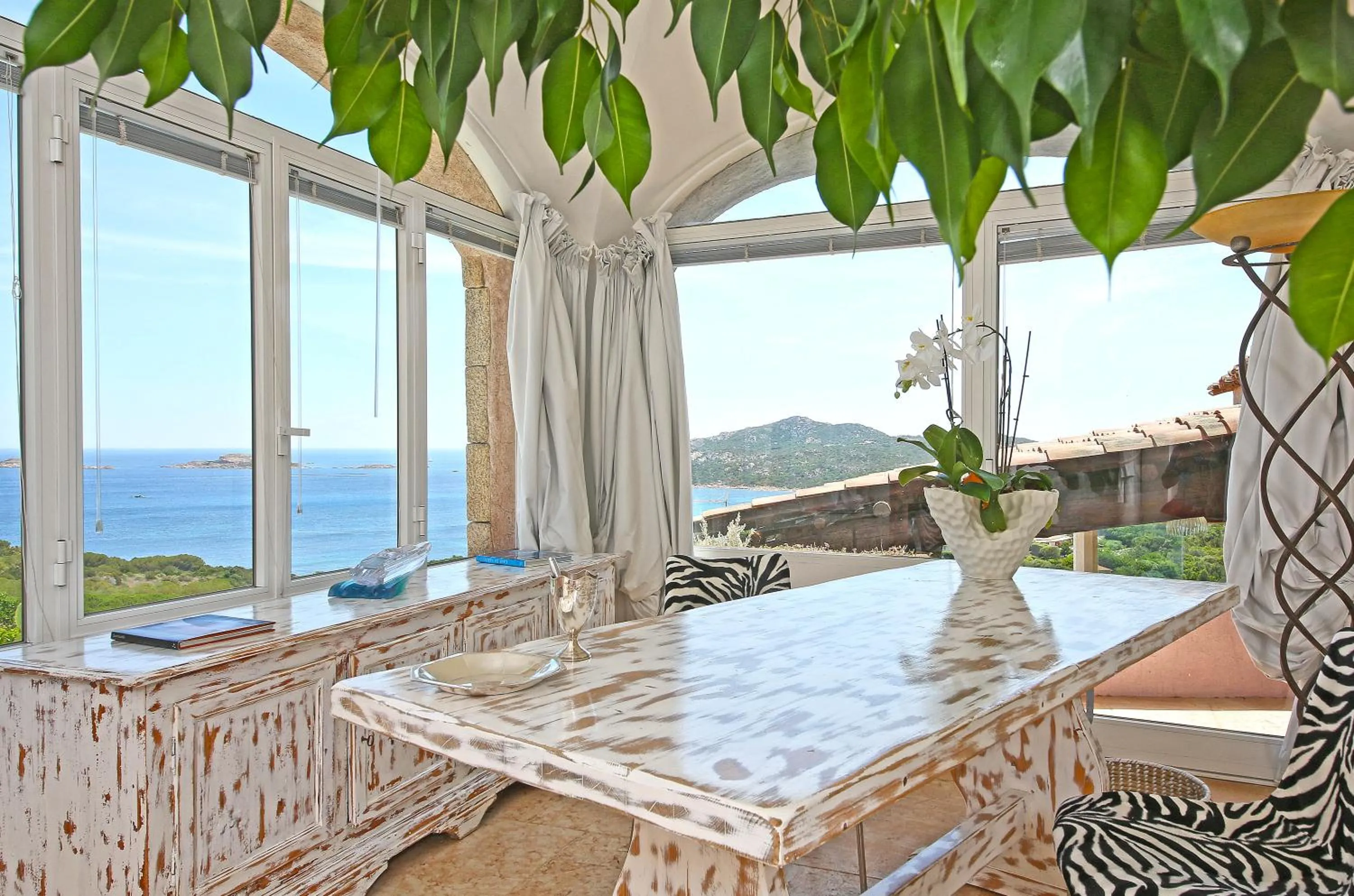 Decorative detail in Villa Anna