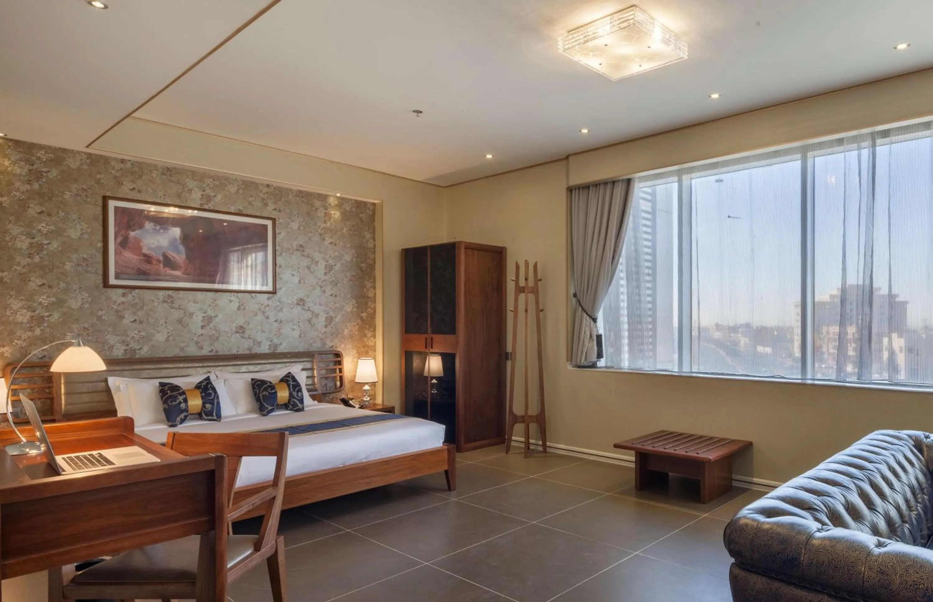 Photo of the whole room, Bed in Al Ahsa Grand Serviced Apartment