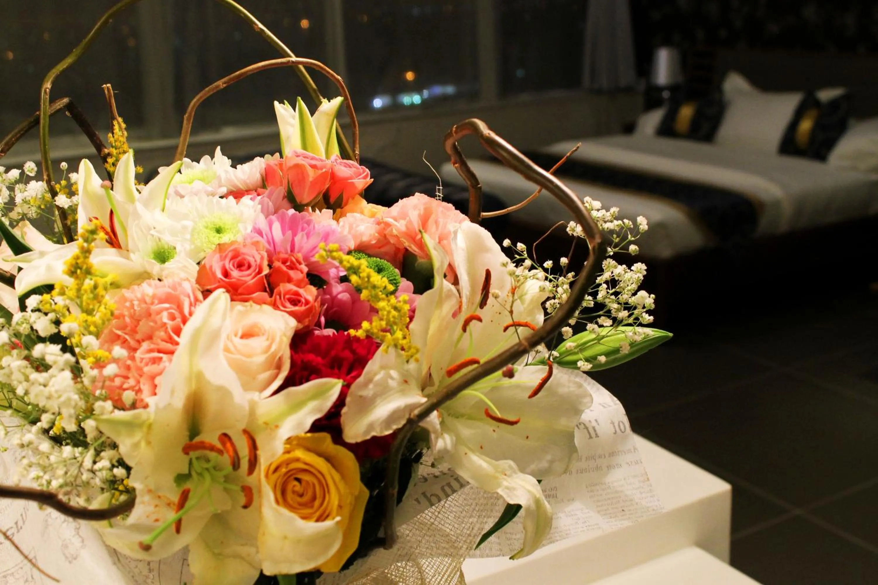 Bedroom in Al Ahsa Grand Serviced Apartment