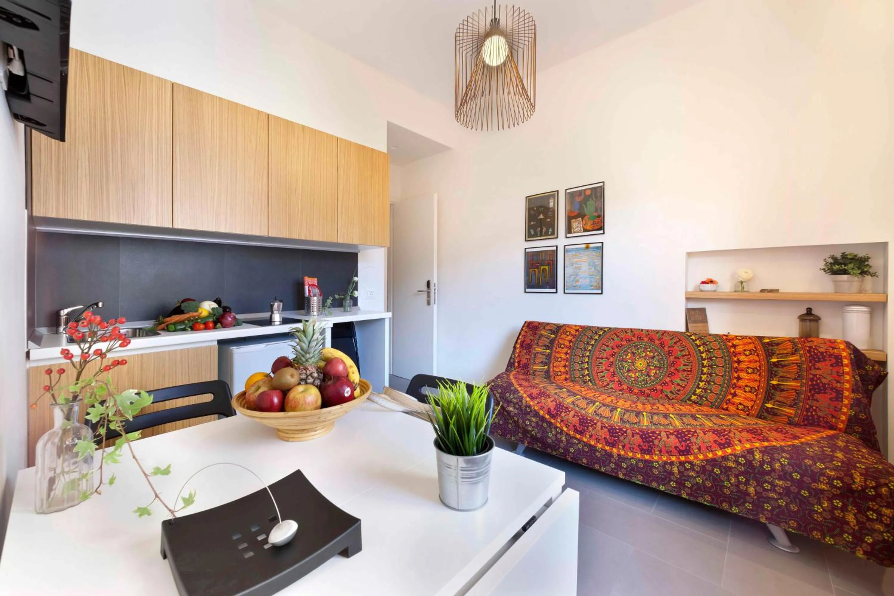 Kitchen or kitchenette in Orsola Sorrento sea & sun