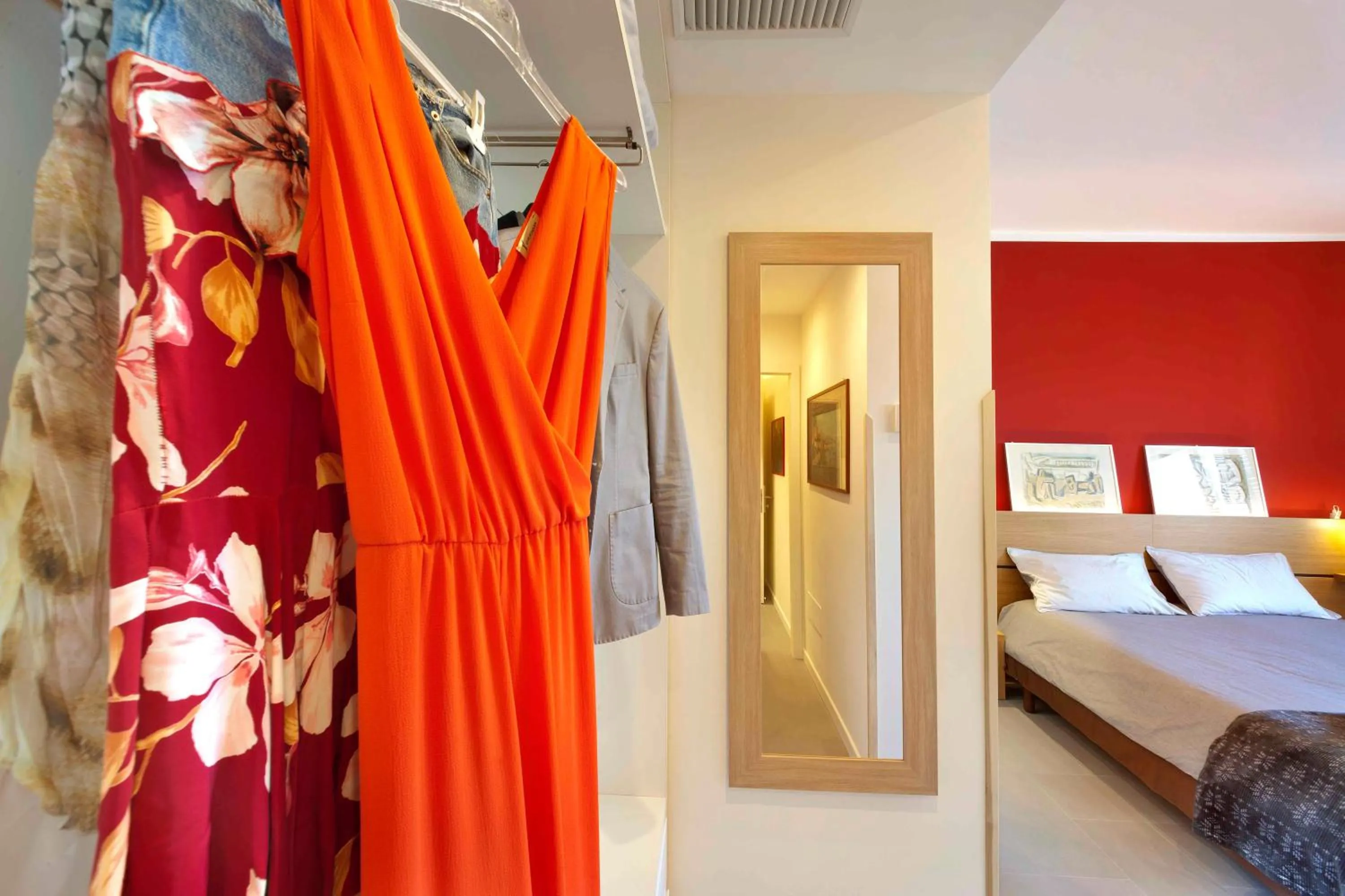 Decorative detail, Bed in Orsola Sorrento sea & sun