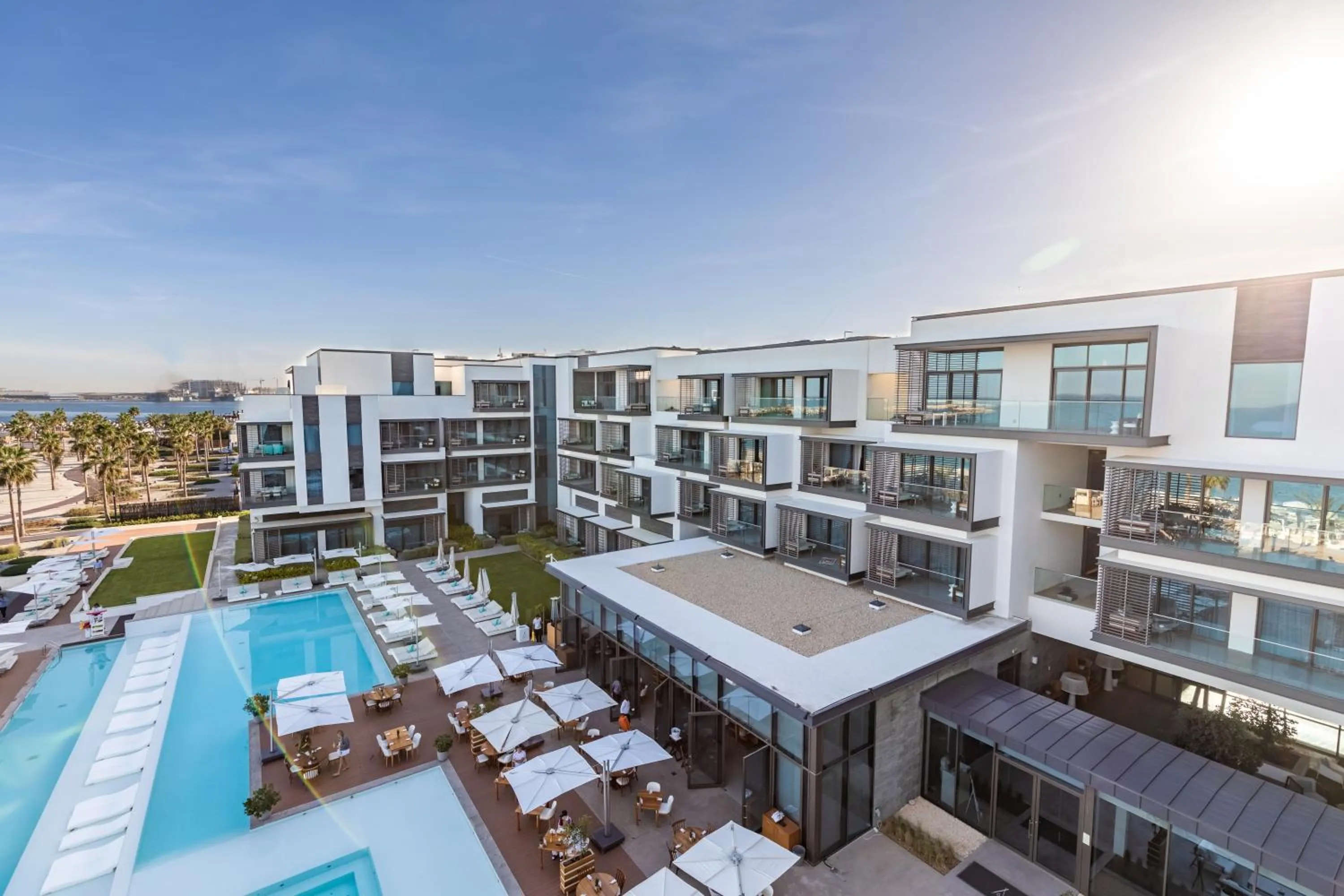 Patio in Nikki Beach Resort & Spa Dubai