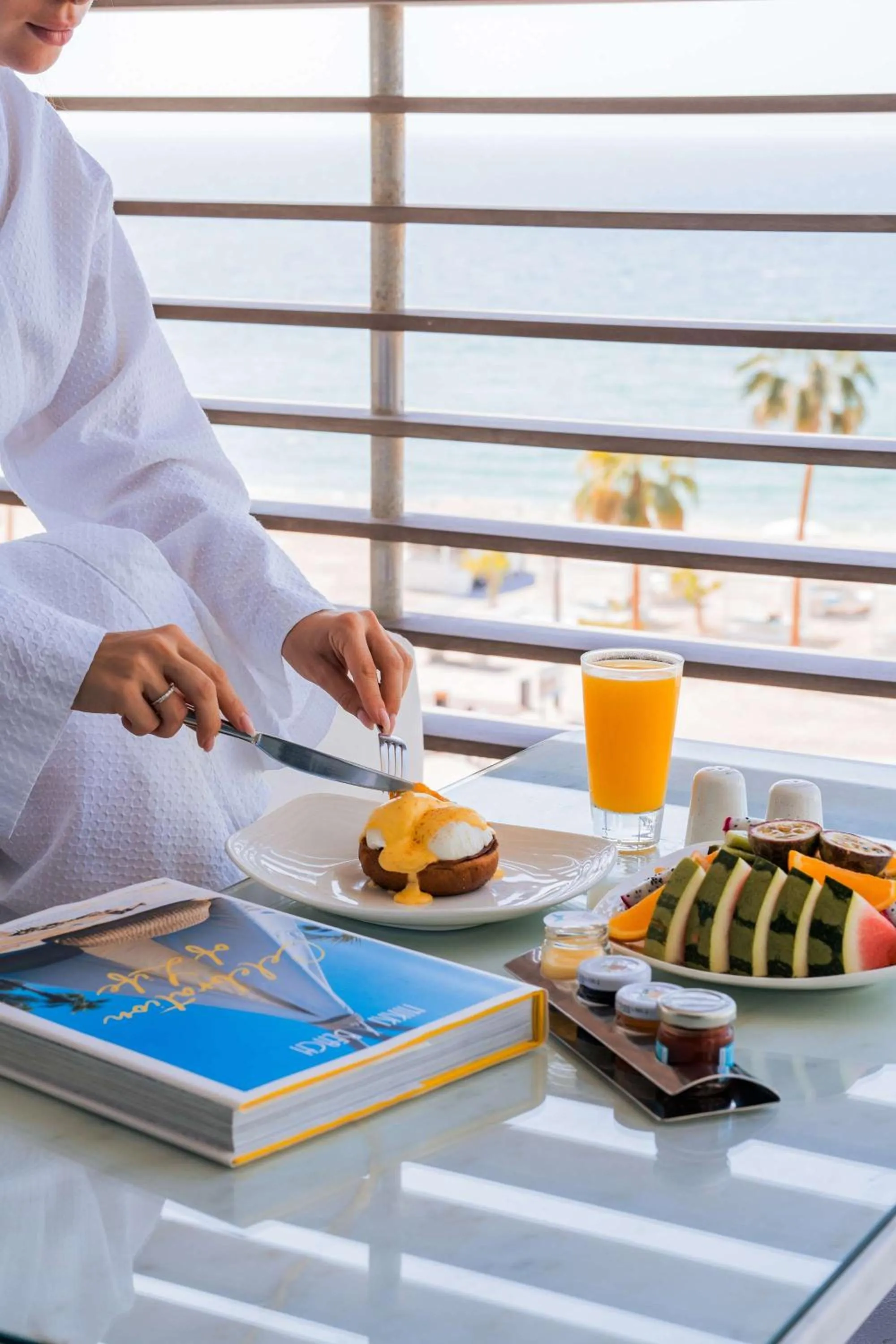 Breakfast in Nikki Beach Resort & Spa Dubai