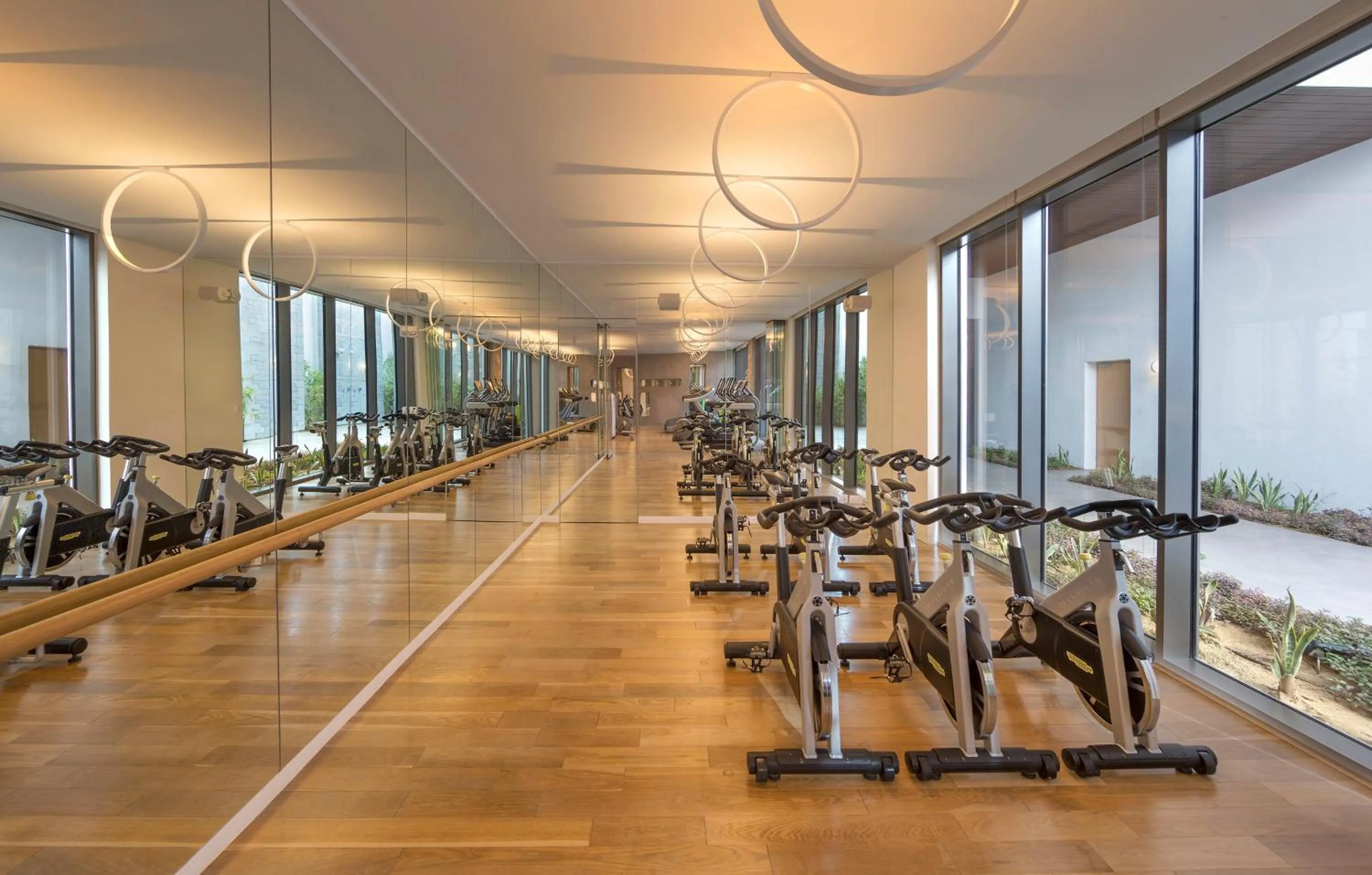 Fitness centre/facilities in Nikki Beach Resort & Spa Dubai