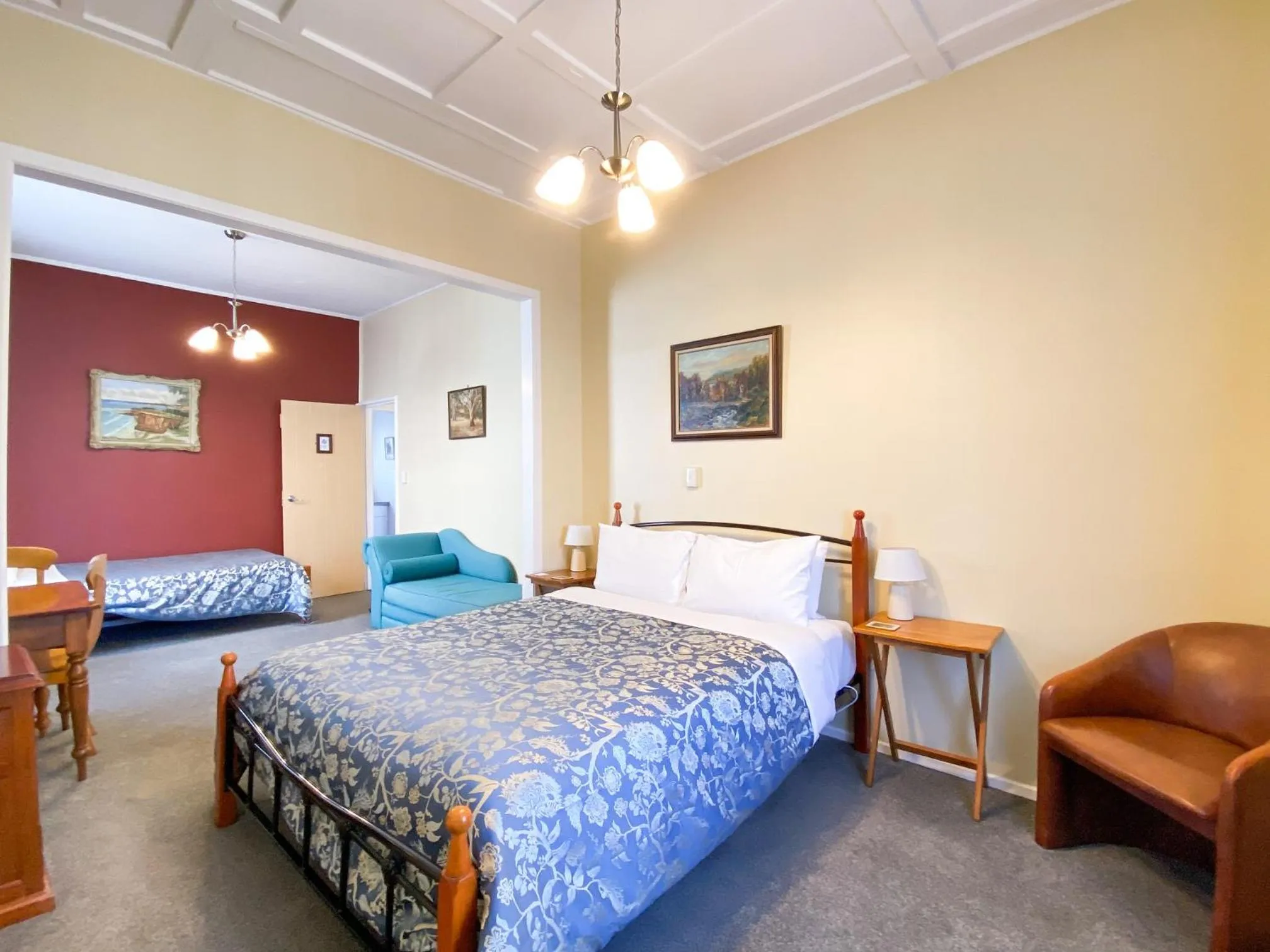 Bed in Tongariro Crossing Lodge