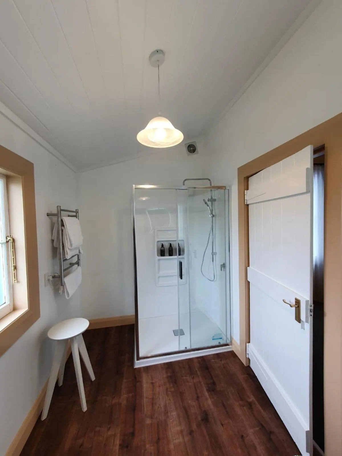 Shower in Tongariro Crossing Lodge