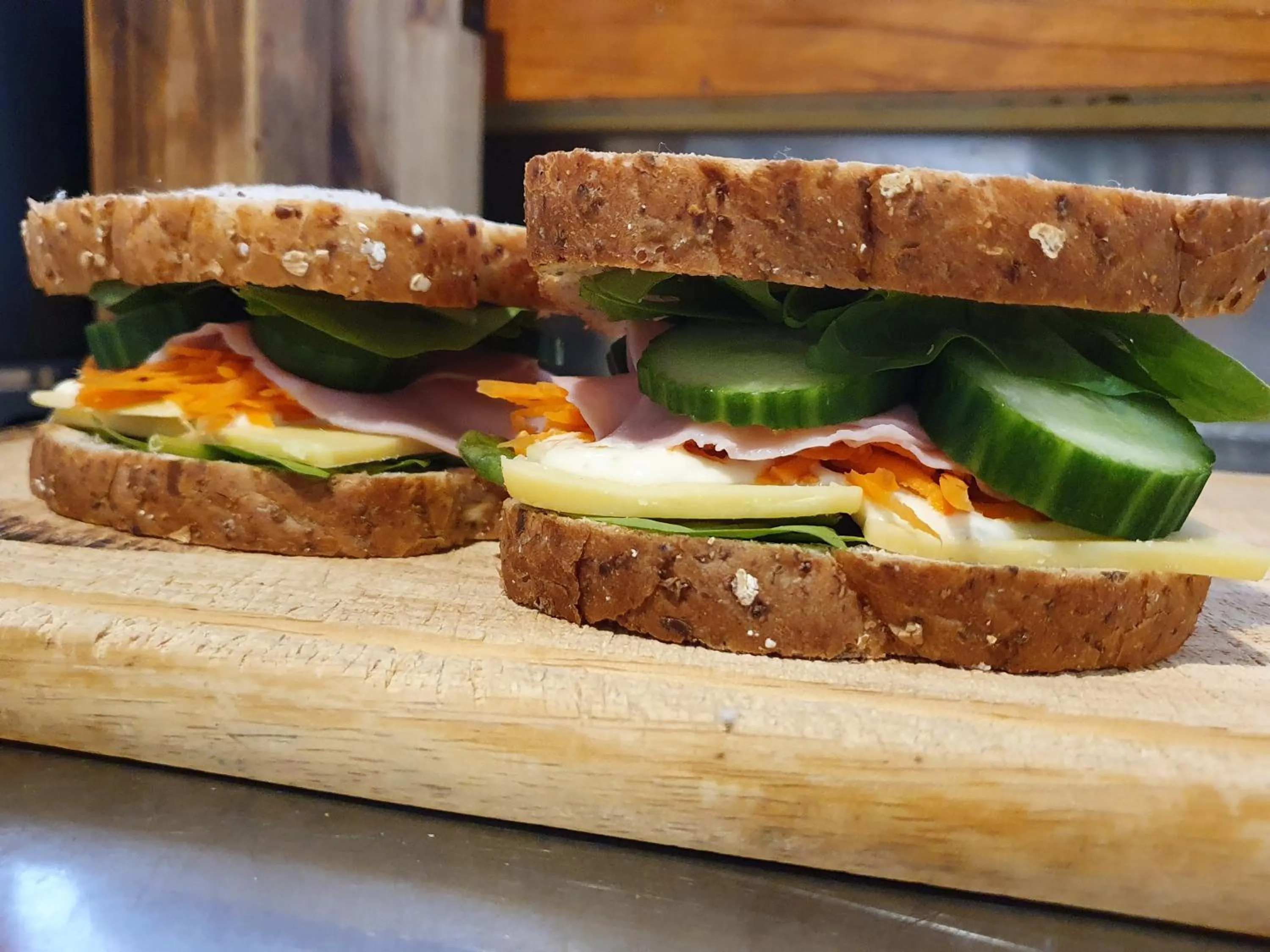 Lunch in Tongariro Crossing Lodge