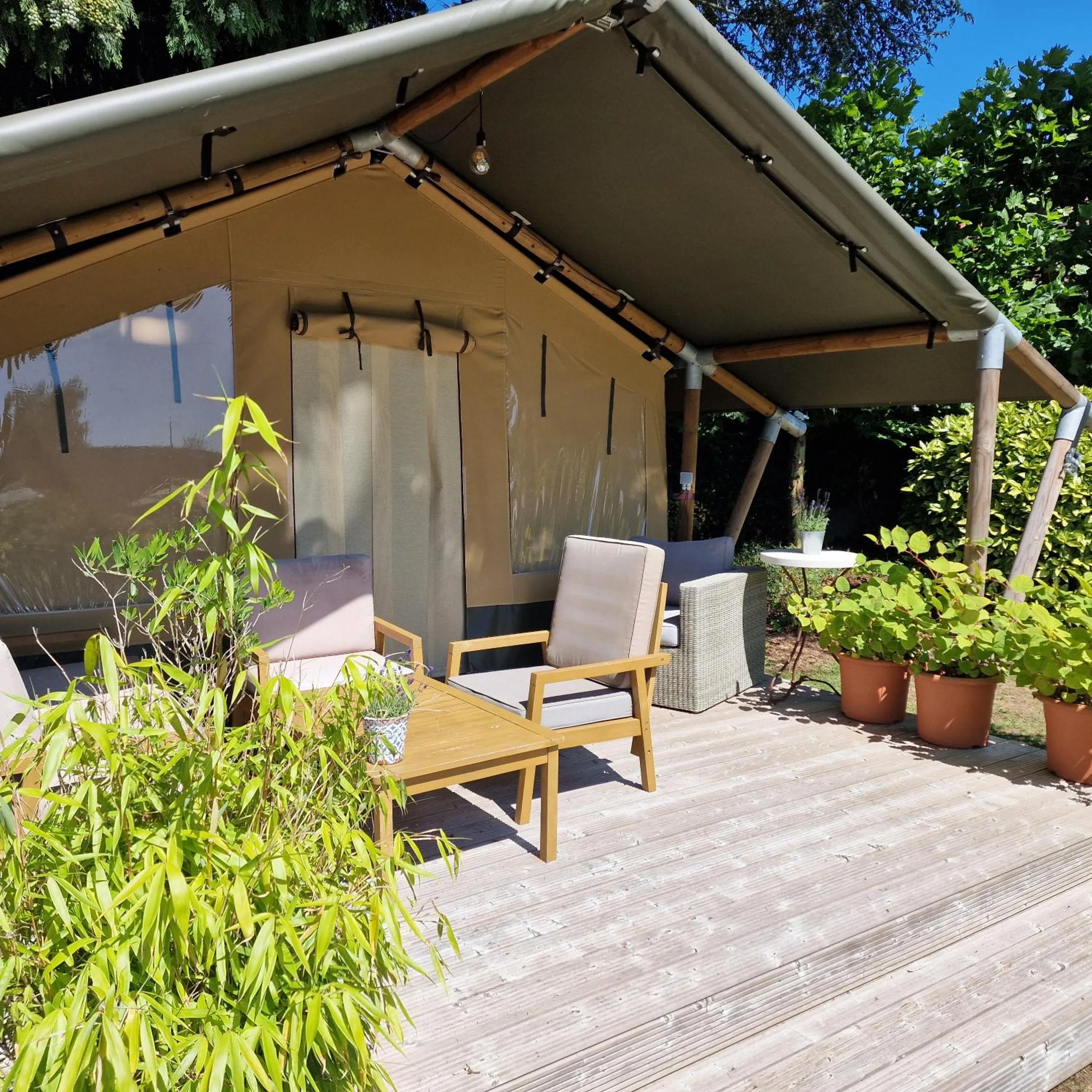 Garden in B&B Fine Fleur