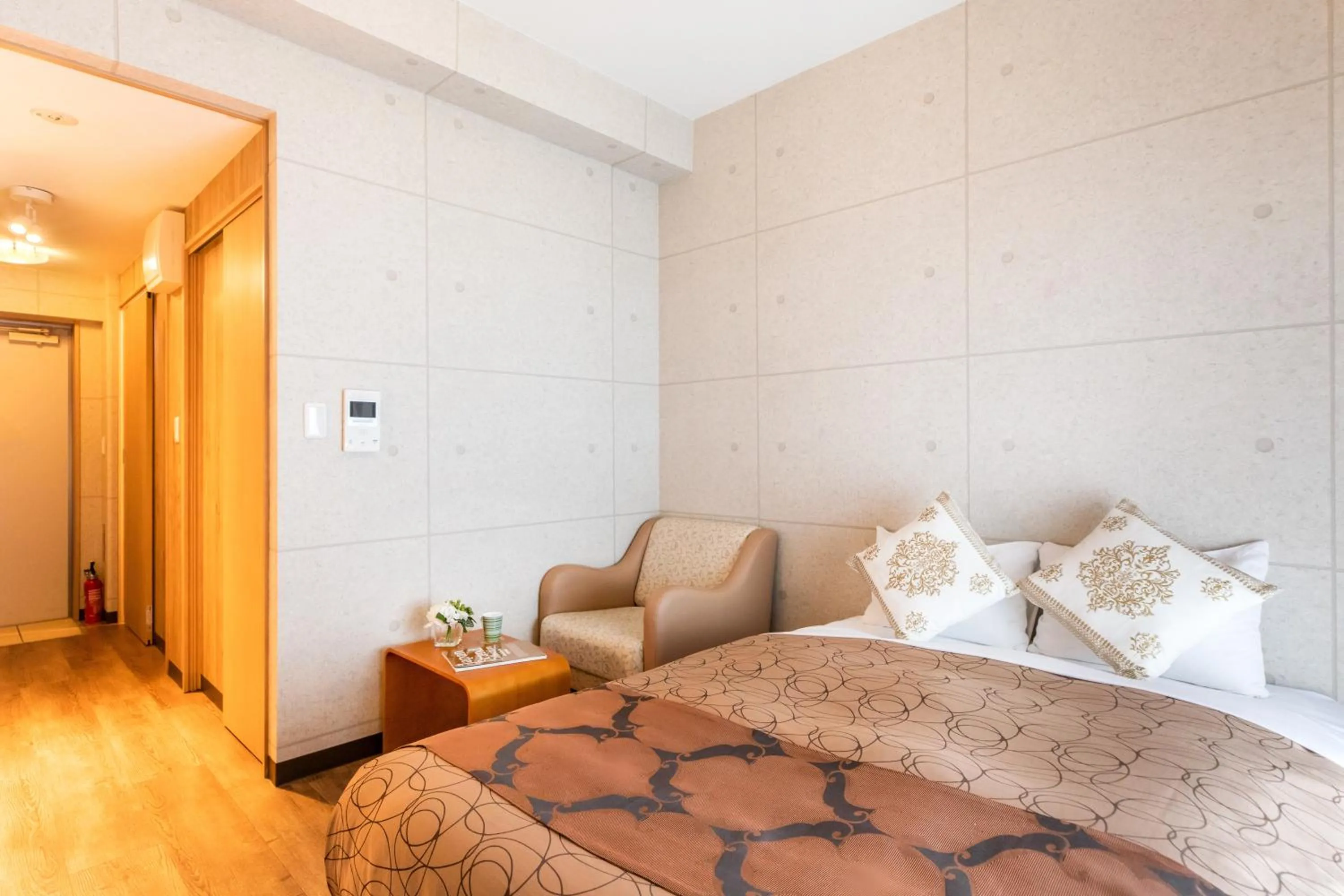 Bed in Condominium Hotel Likka in Nago