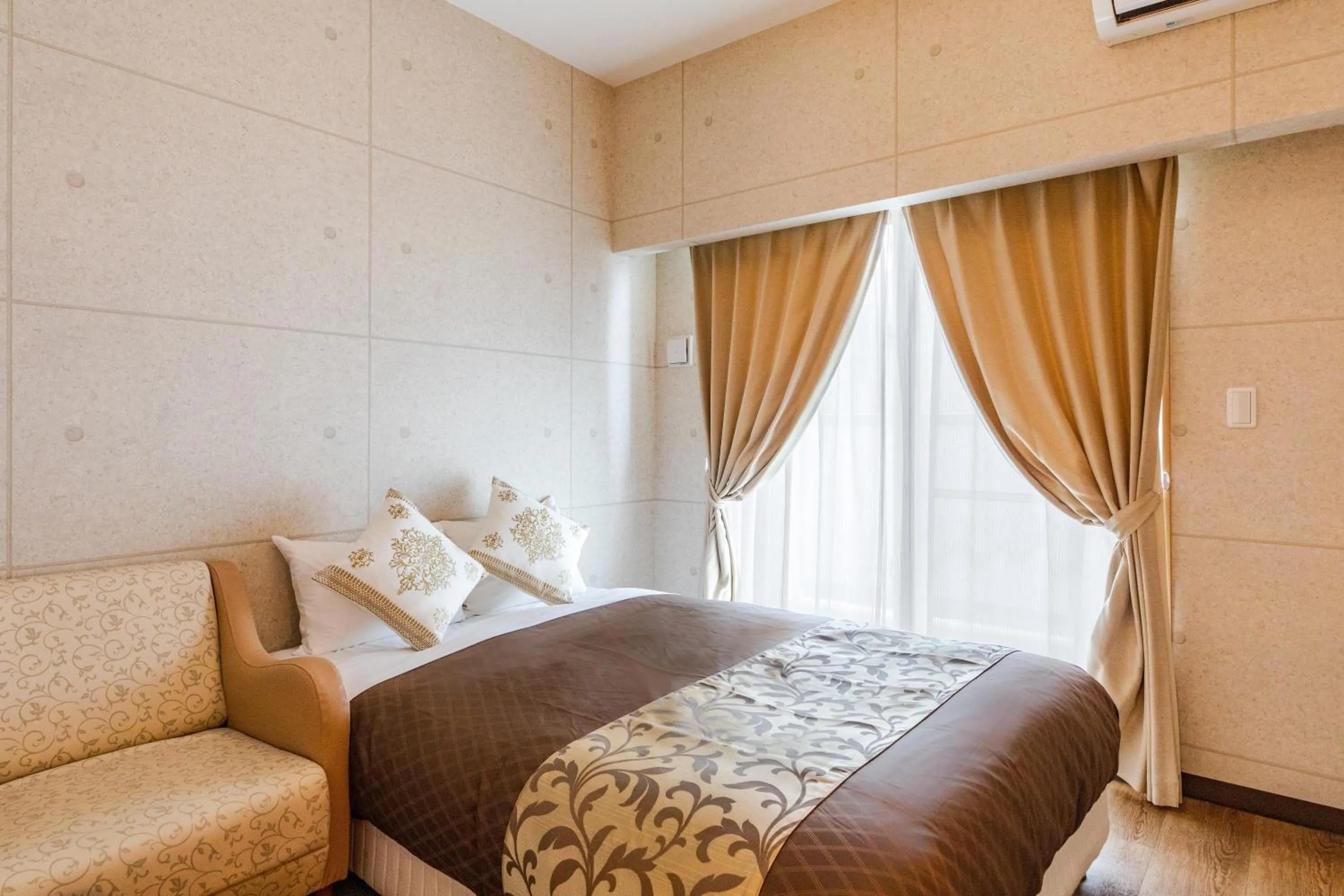 Bed in Condominium Hotel Likka in Nago