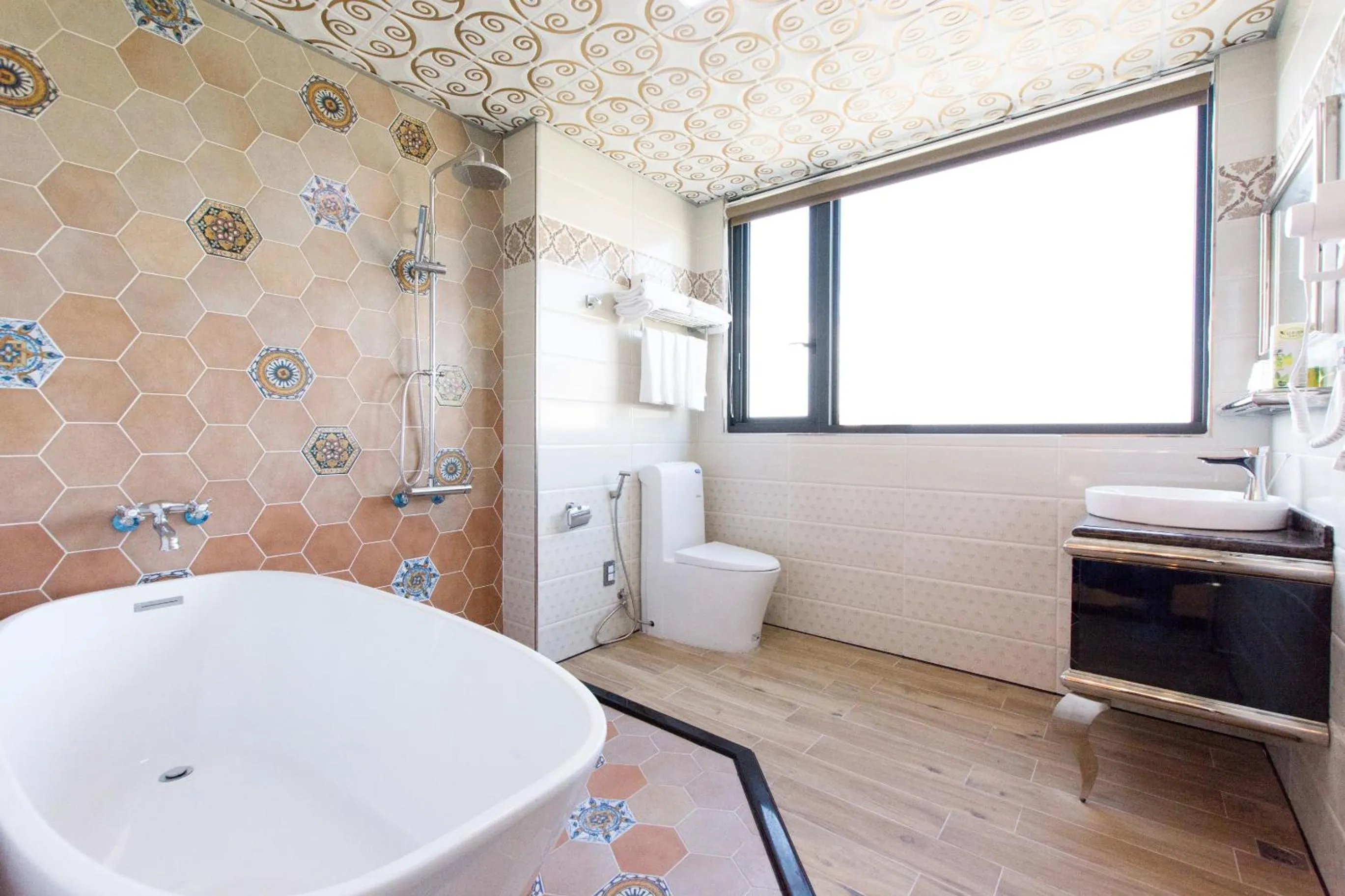 Bathroom in Melinda Resort