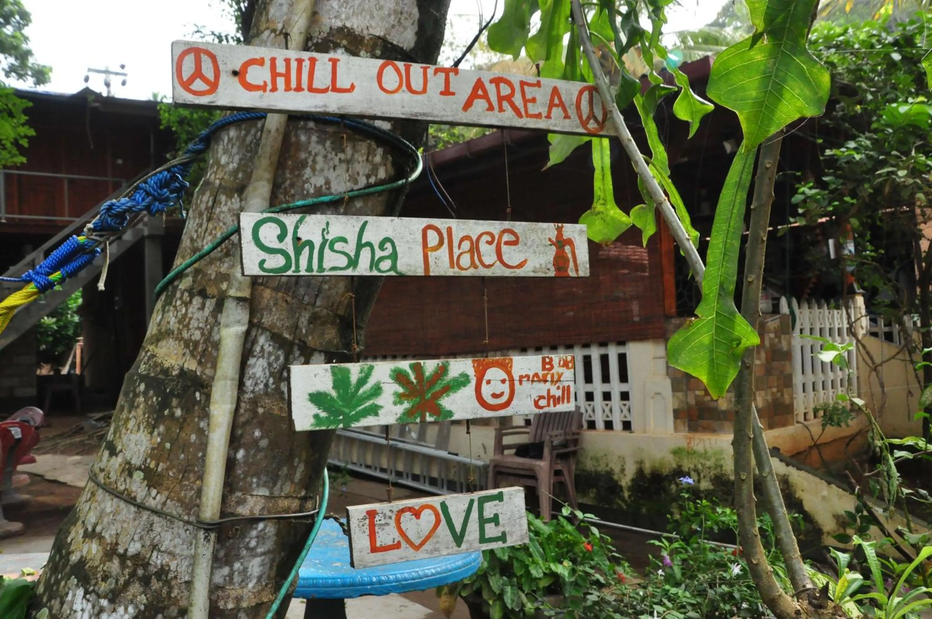 On site in Mama's place Mirissa