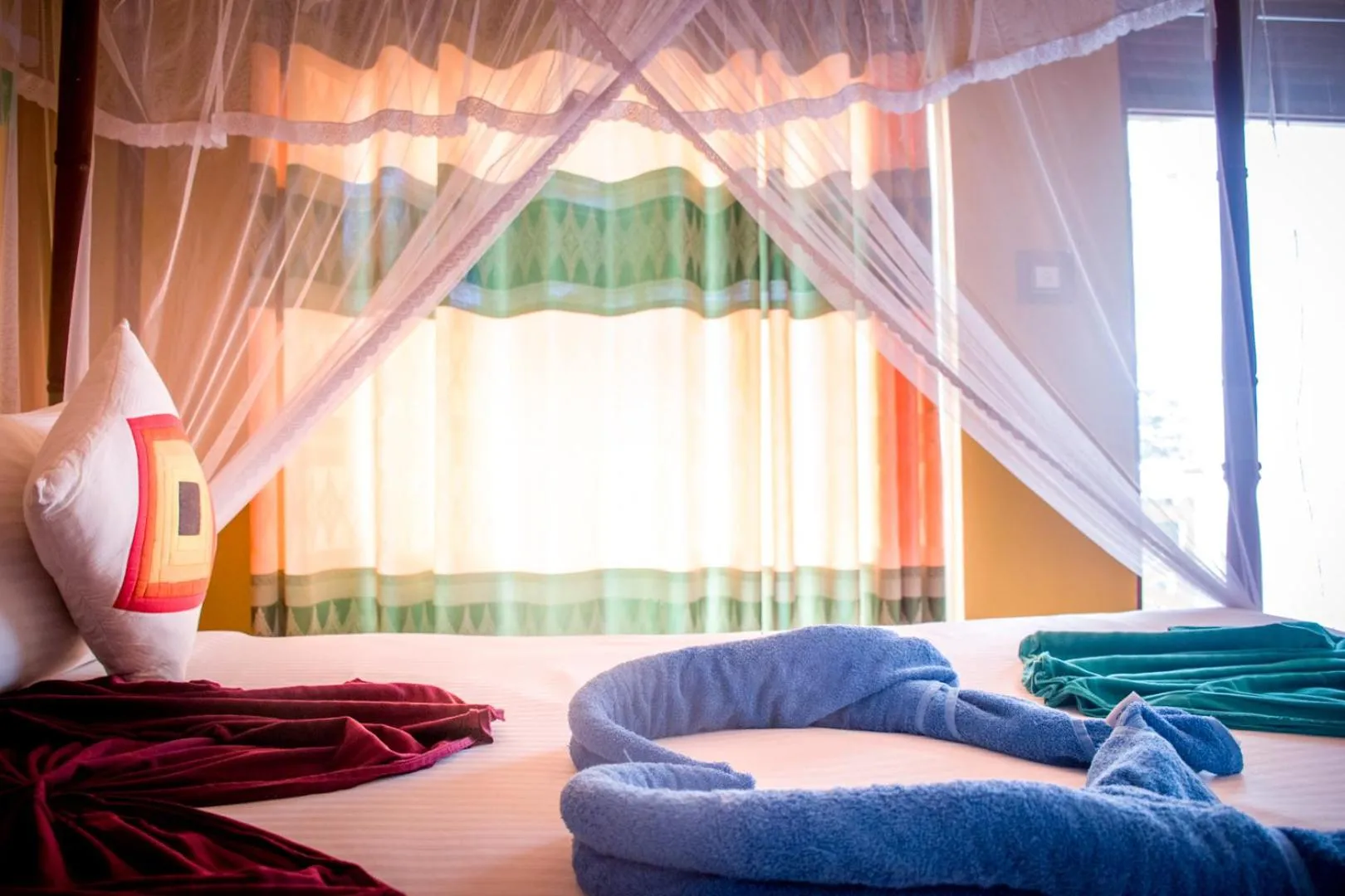 Bed in Mama's place Mirissa