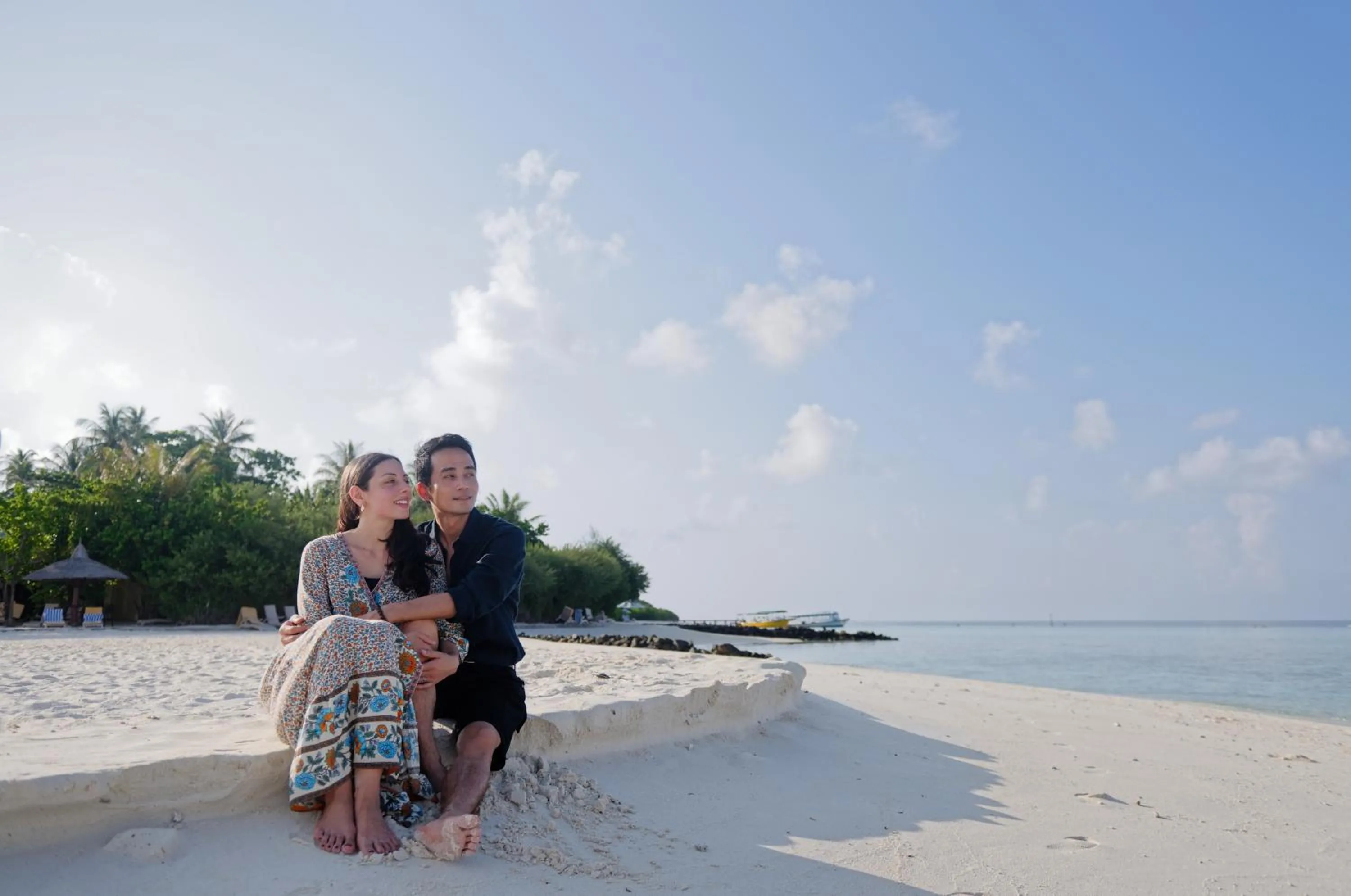 Property building in Embudu Village Maldives