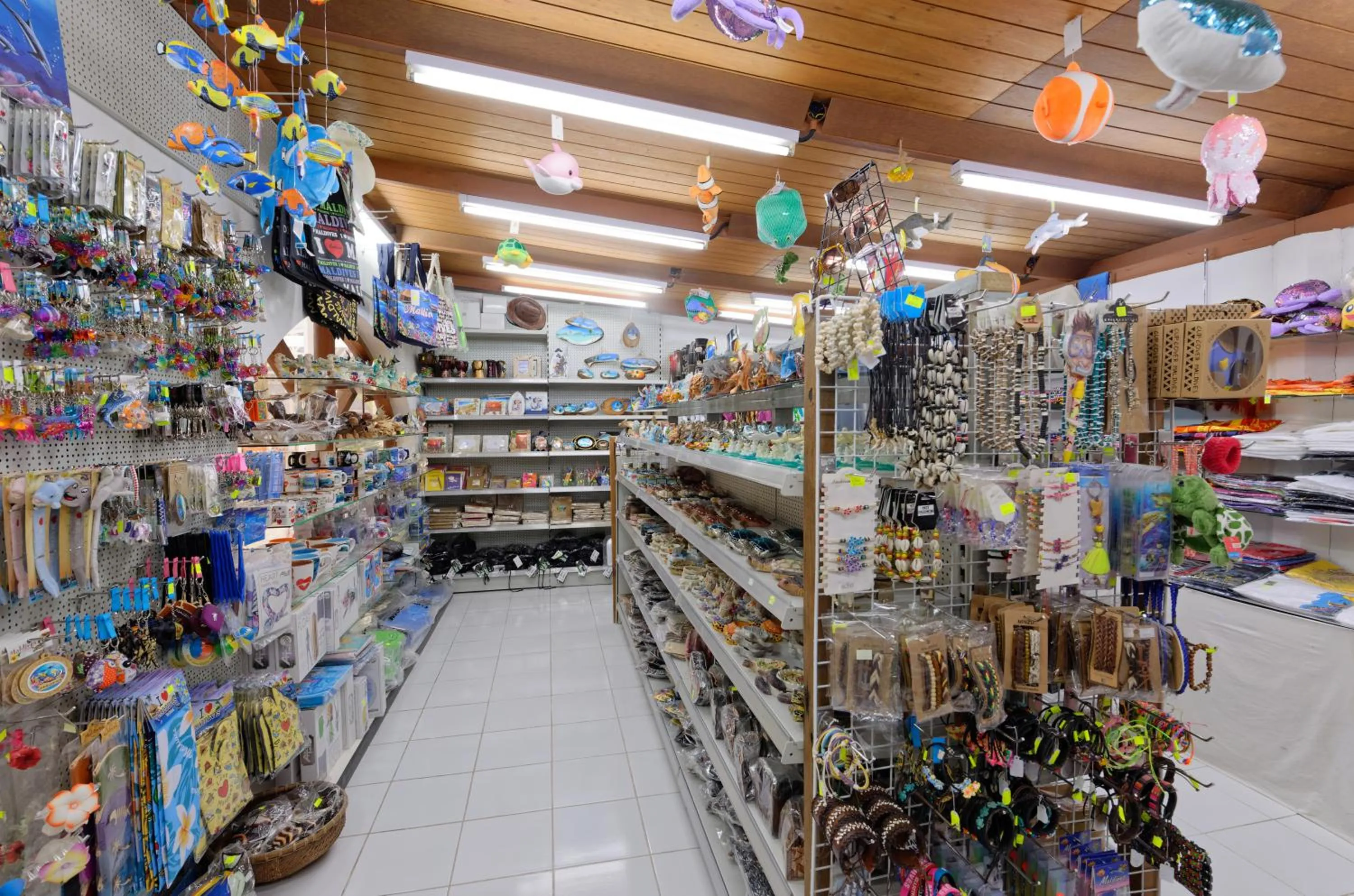 Shopping Area in Embudu Village Maldives