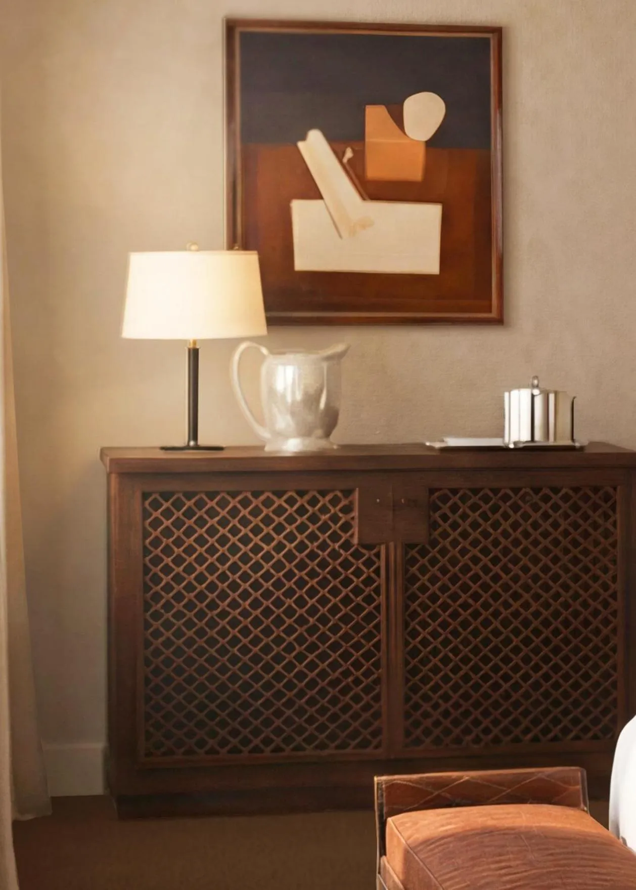 Decorative detail in Villa Florentine, A Beauvallon Hotel & Spa